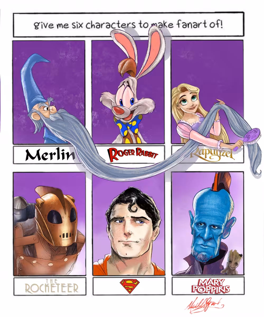 “6 Characters”Panel 1