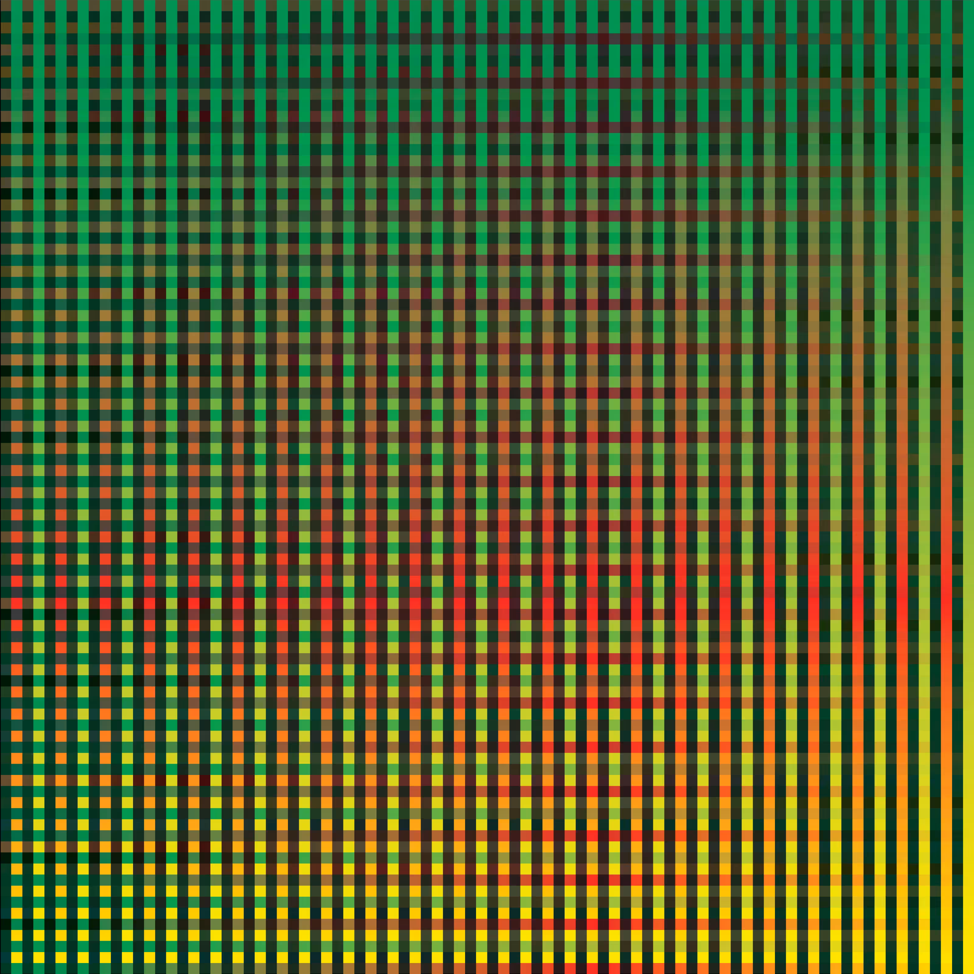 Central Vision Grid #3B 