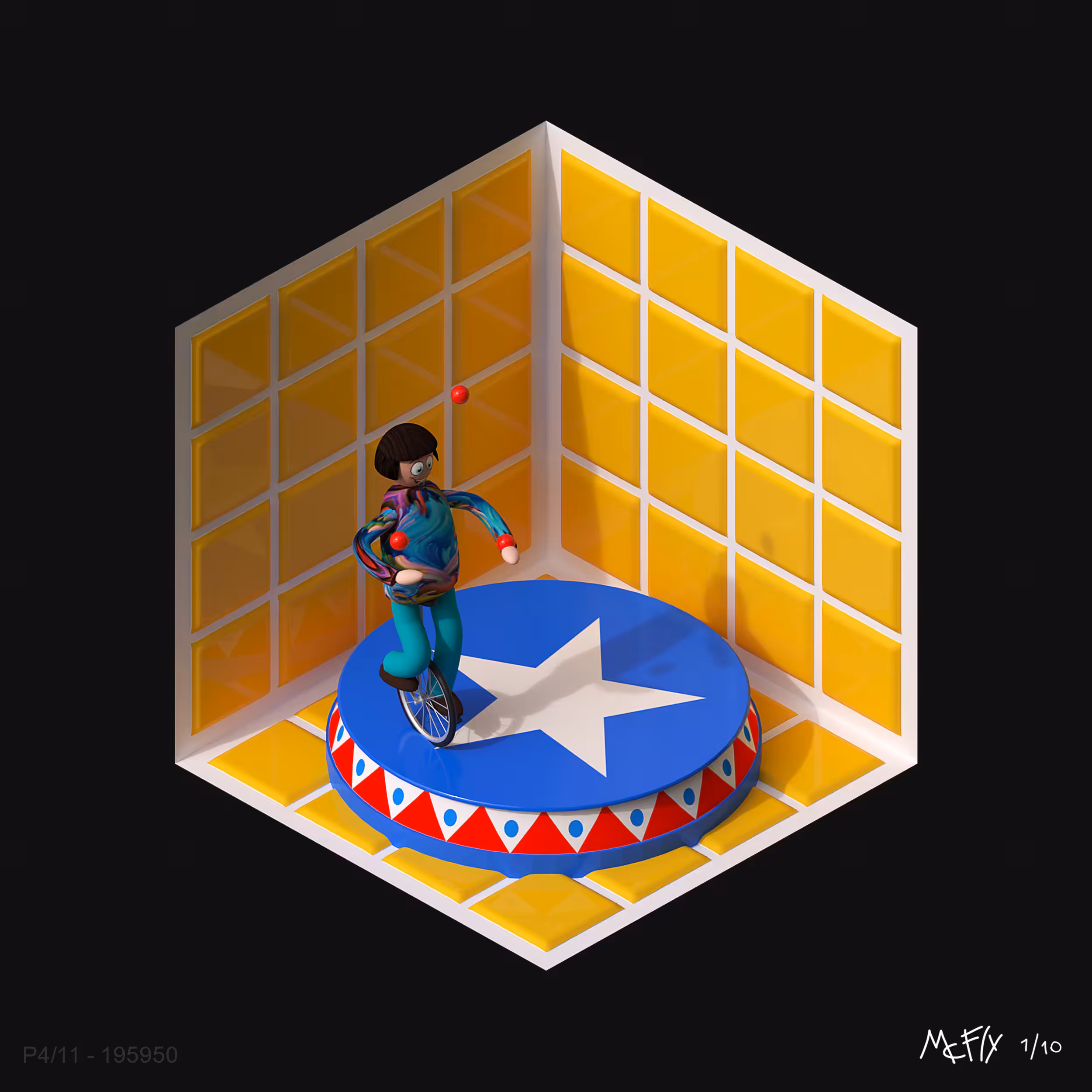 Pyramid 004/11 - The Juggler