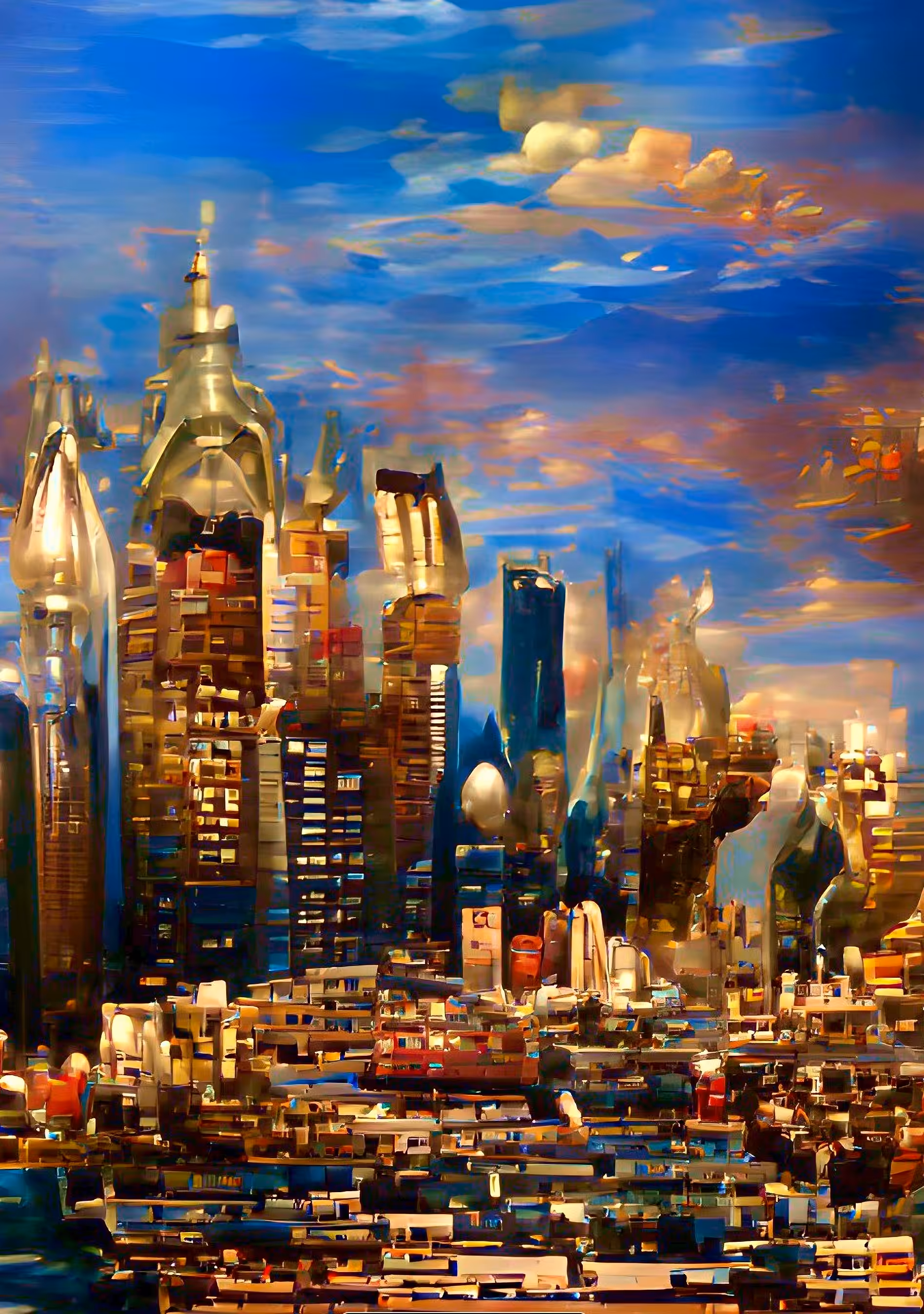 AI Cityscapes - New York