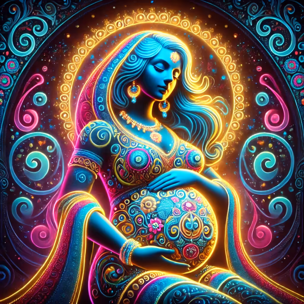 Neon Oracle: Digital Bloom