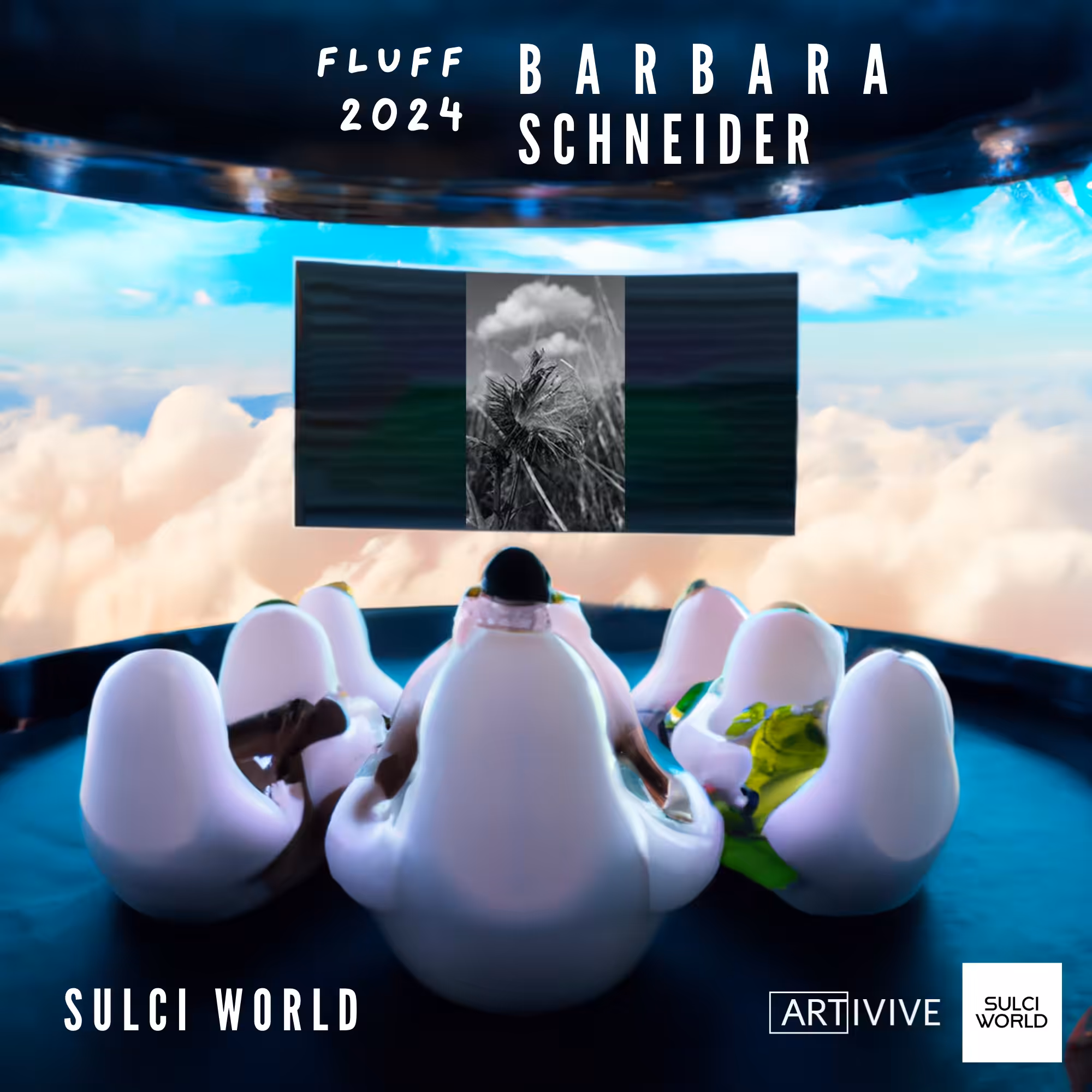 f L U f F e D   or  fluffed nature by B a r b a r a Schneider 