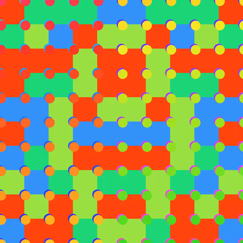 Squares and dots #2