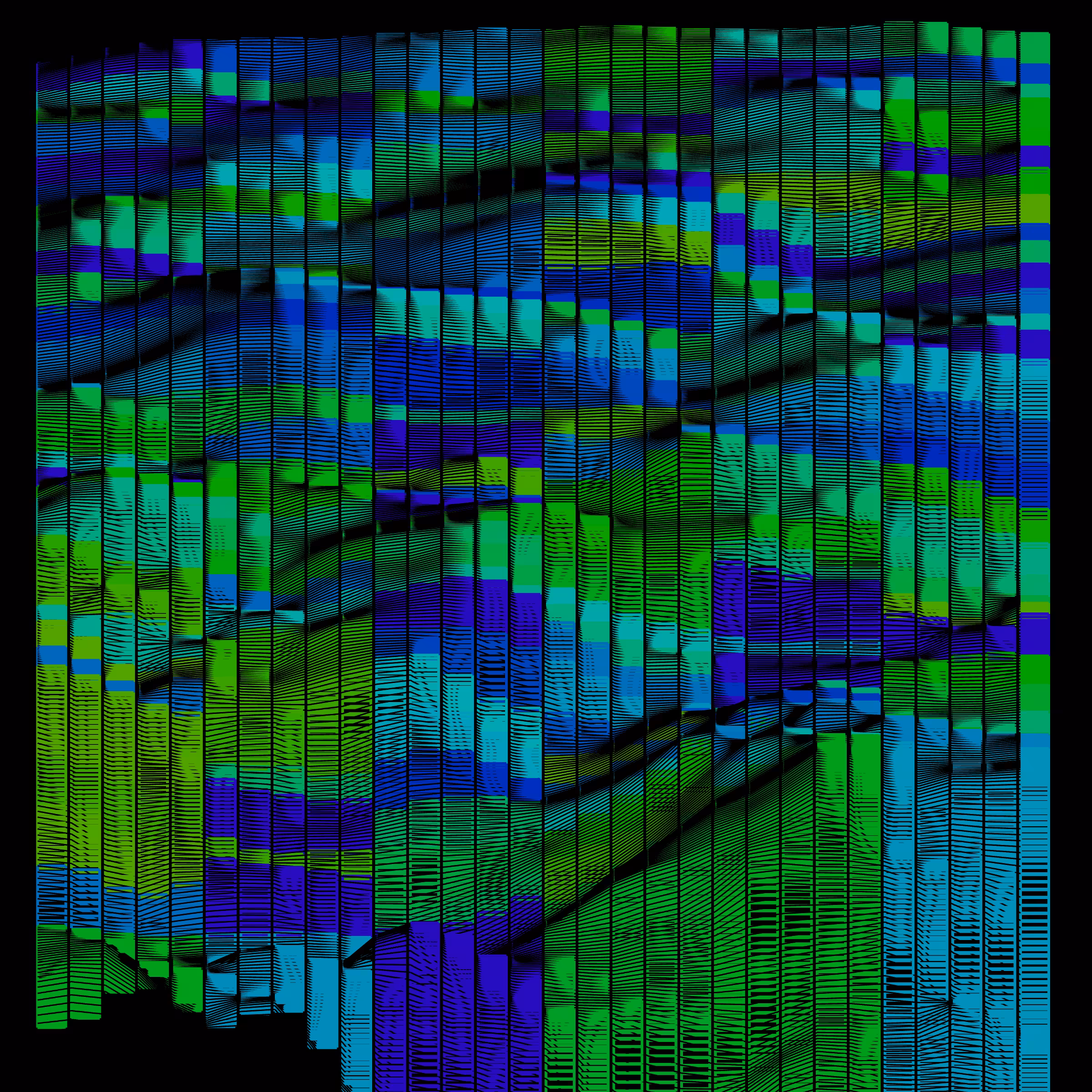 Rainbow mountains #21