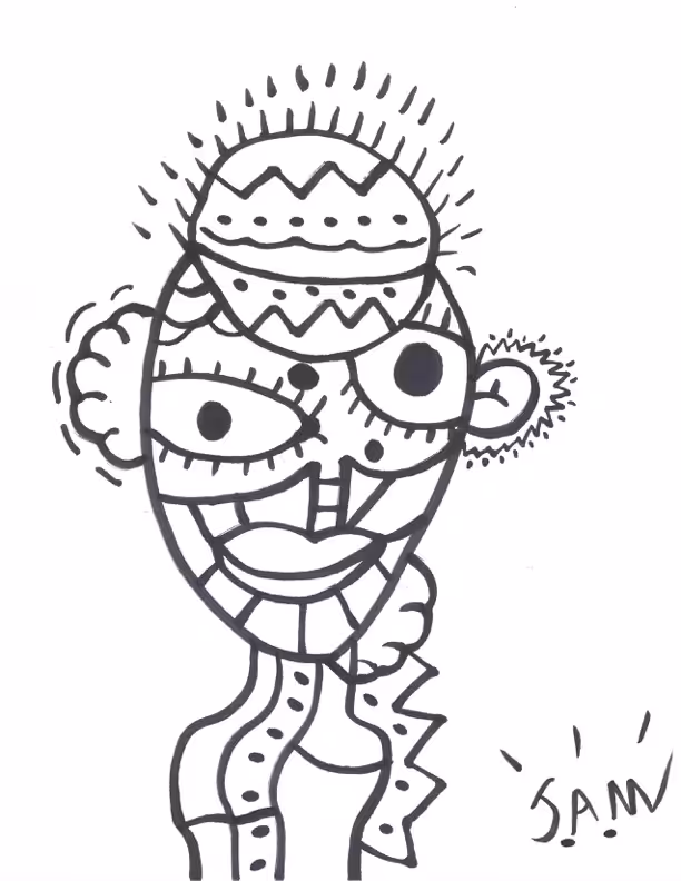 Jacob's Original Sketches #1- Signed