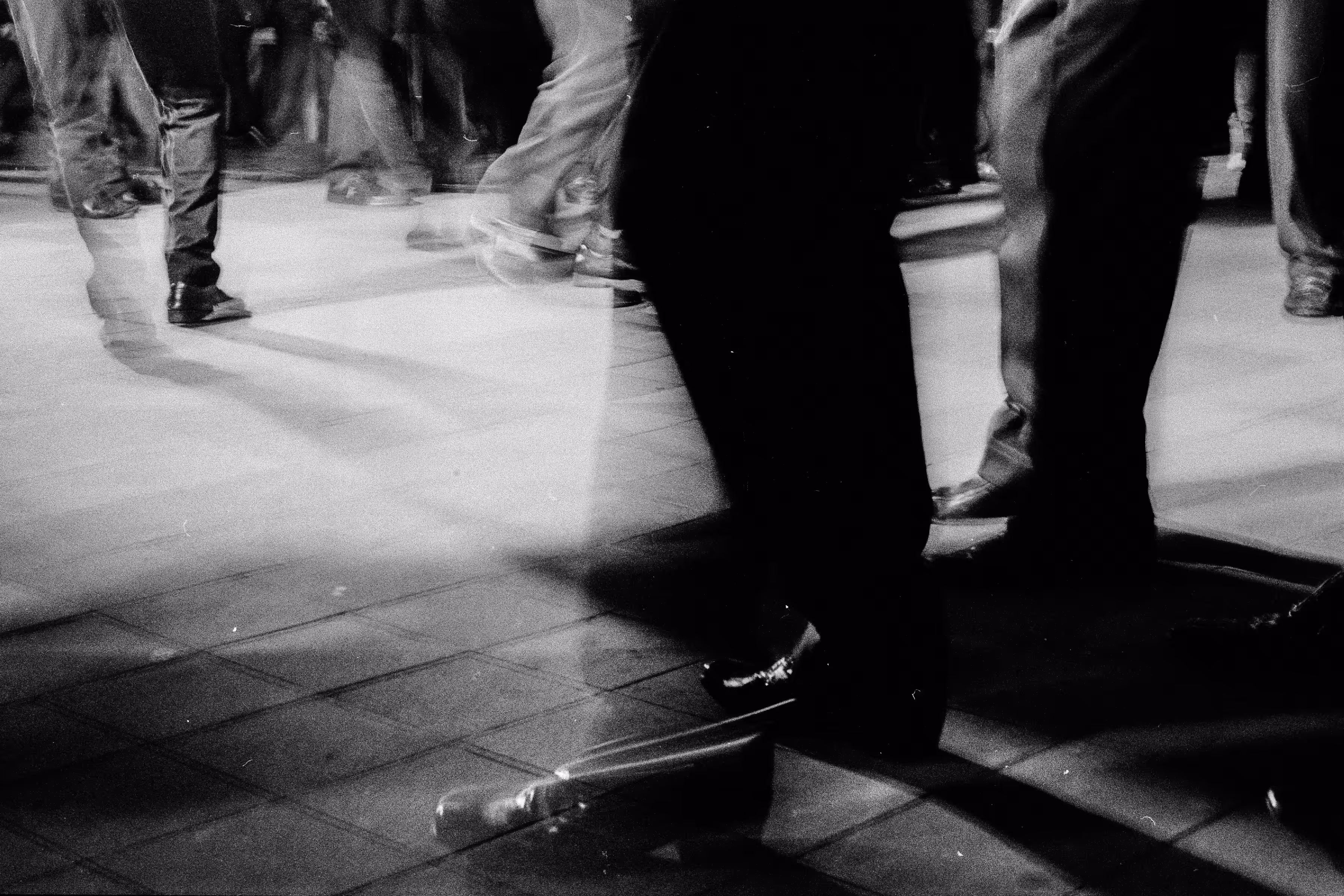 the steps