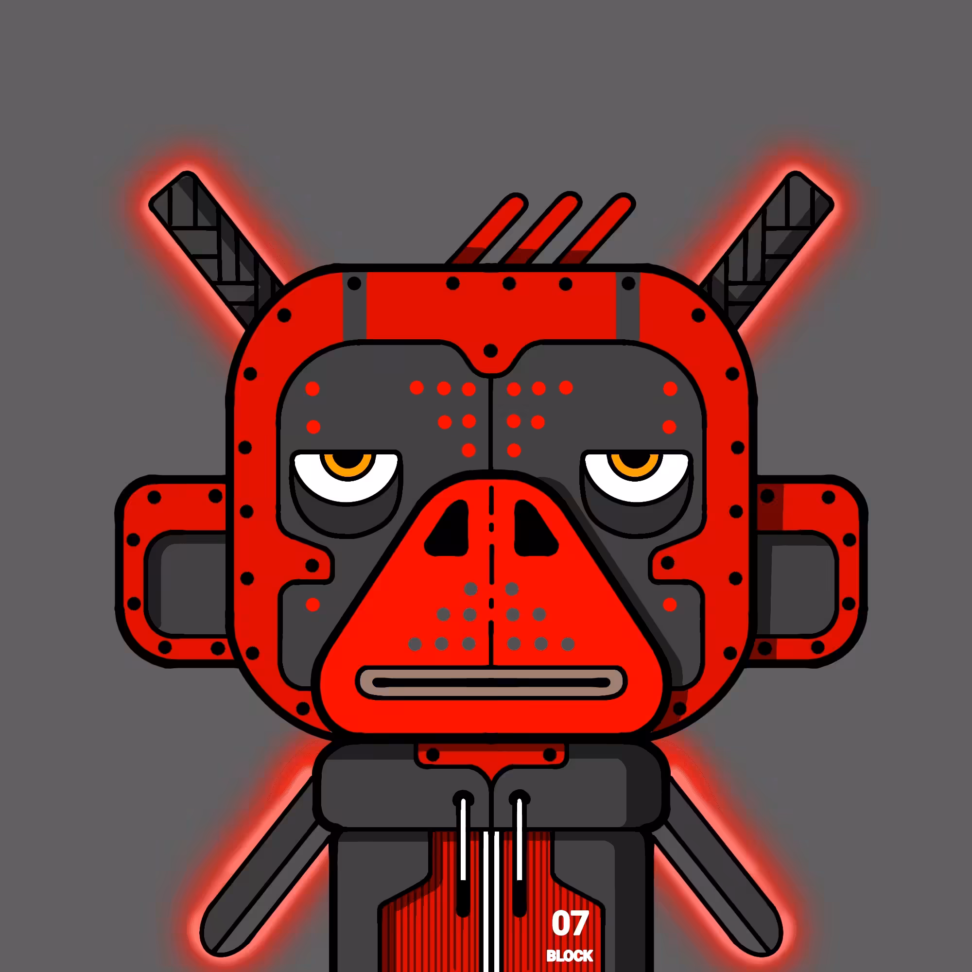 The monkey Block: monkey block #007