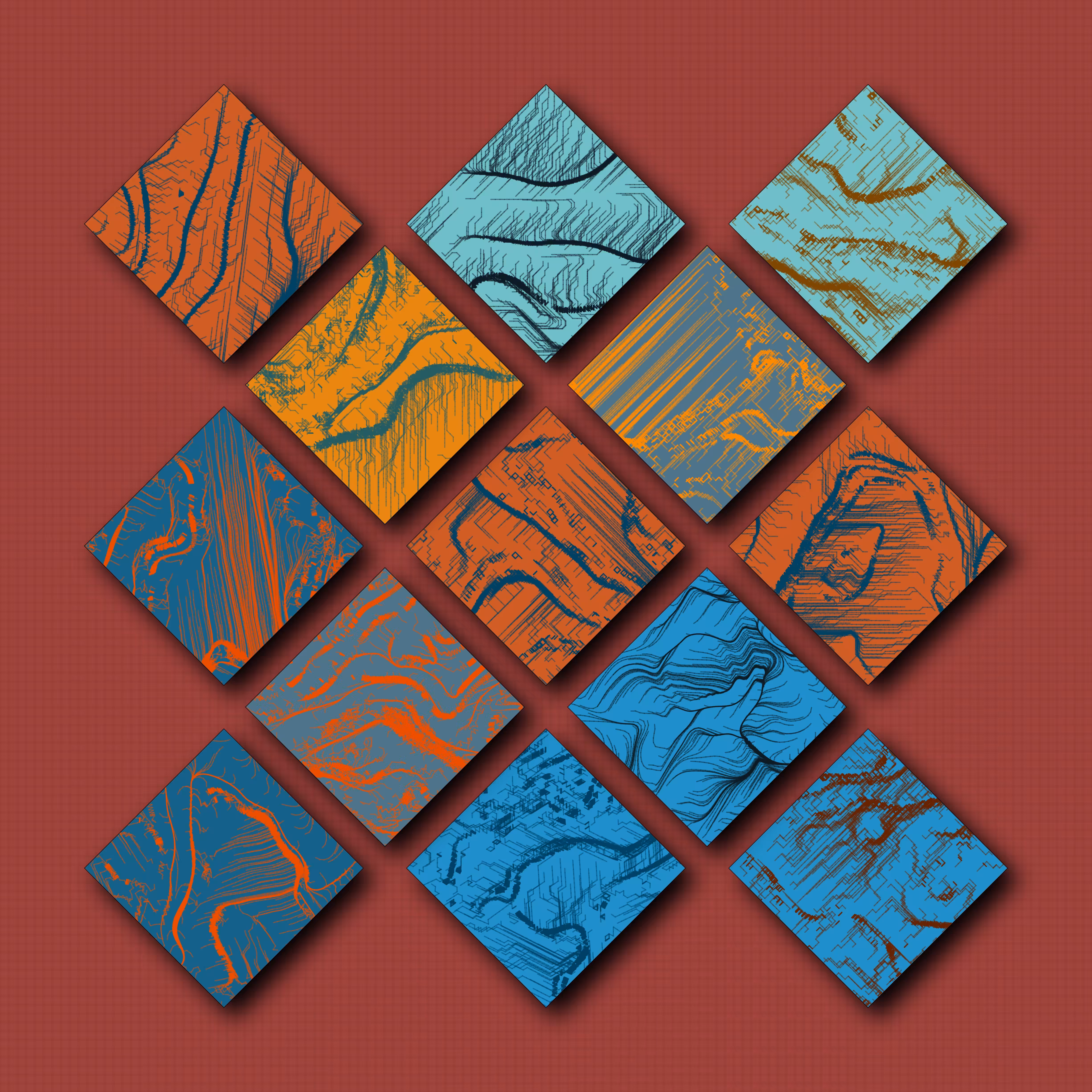 Rodeo posts: Noise Tiles #1