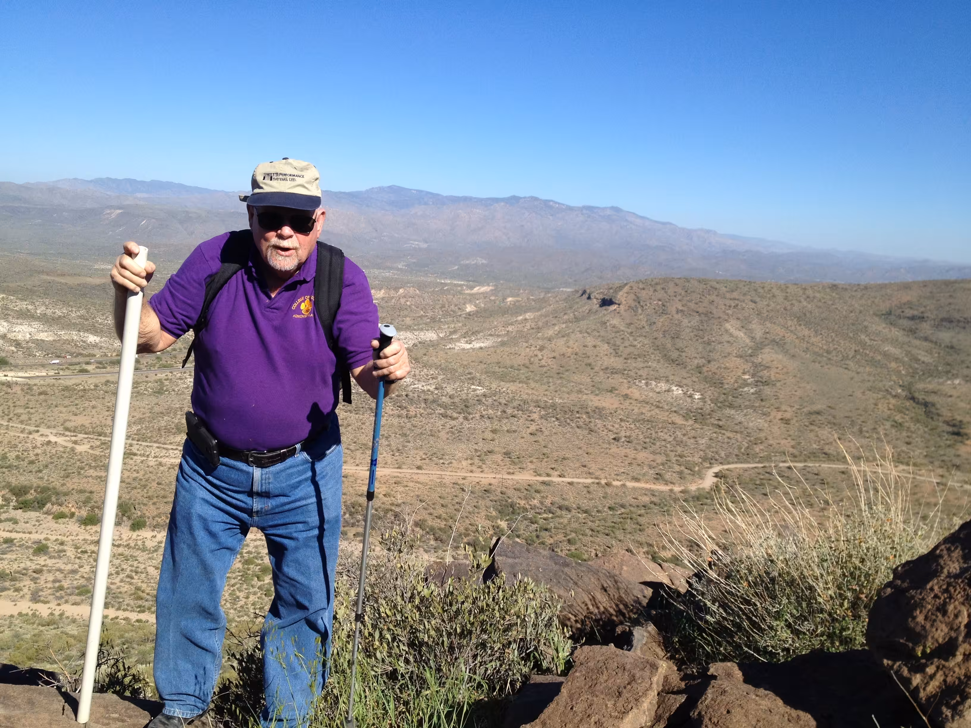Billy Joe Bonnstetter on Top of Table Mesa