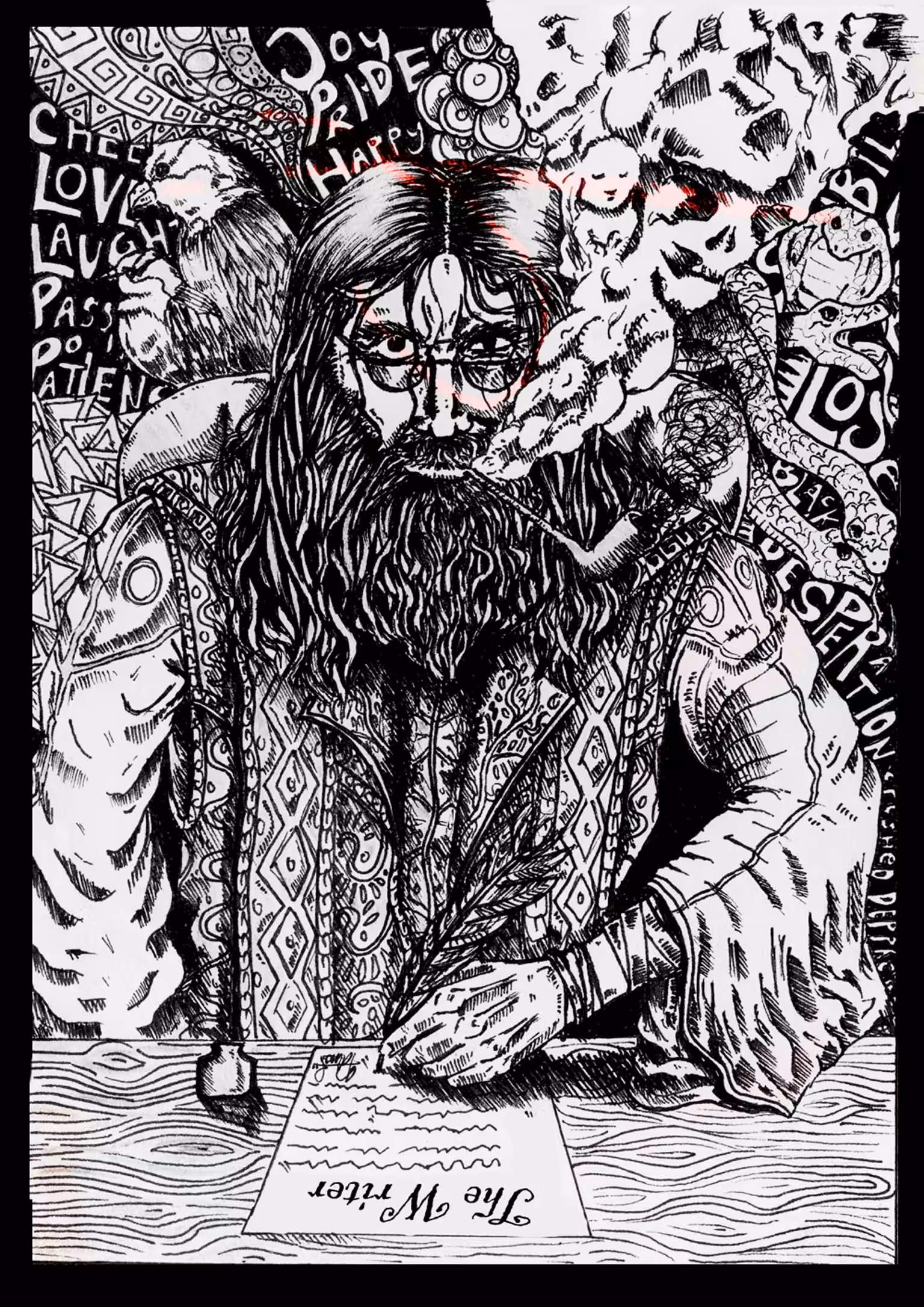 the writer