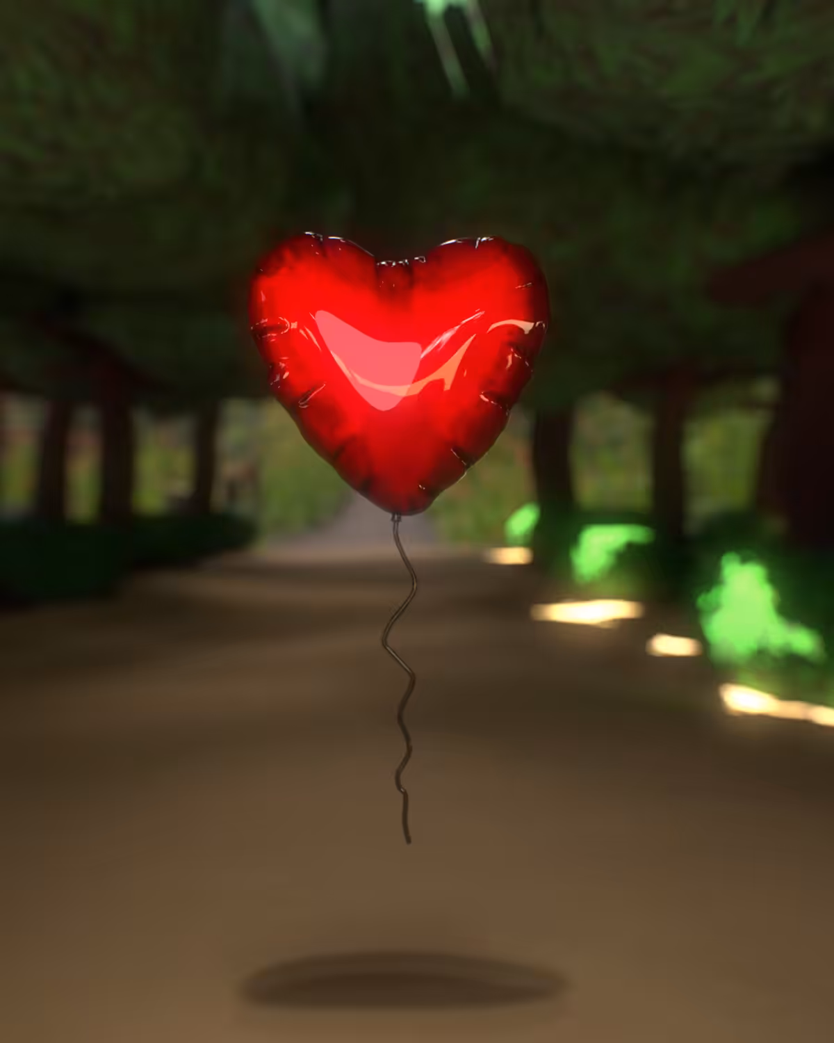 The Love Lane Red Balloon