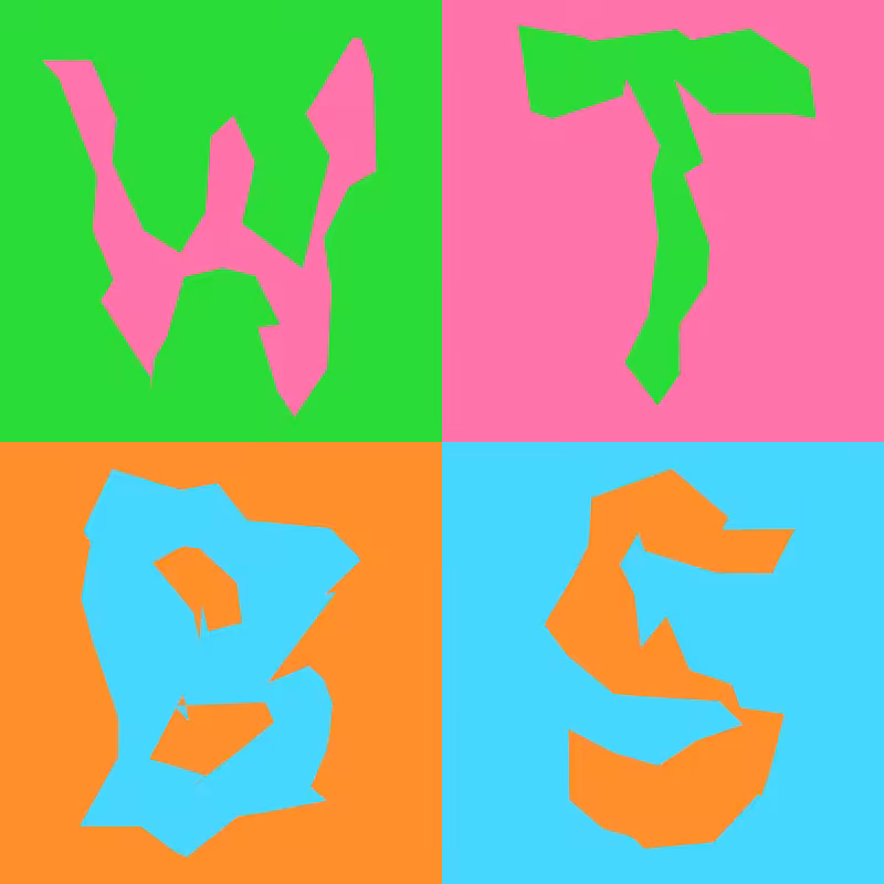 Waiting To Be Signed Logo with Wobbles #96