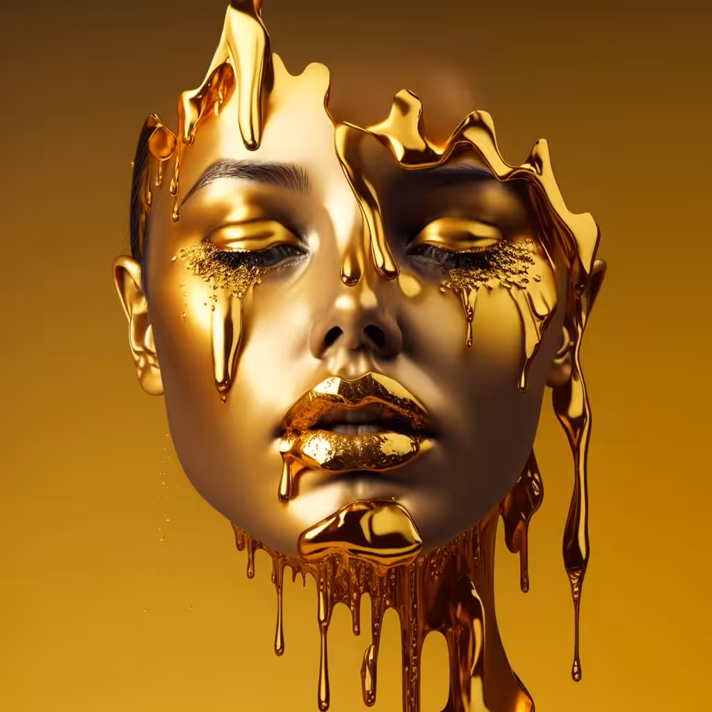 Leaking gold