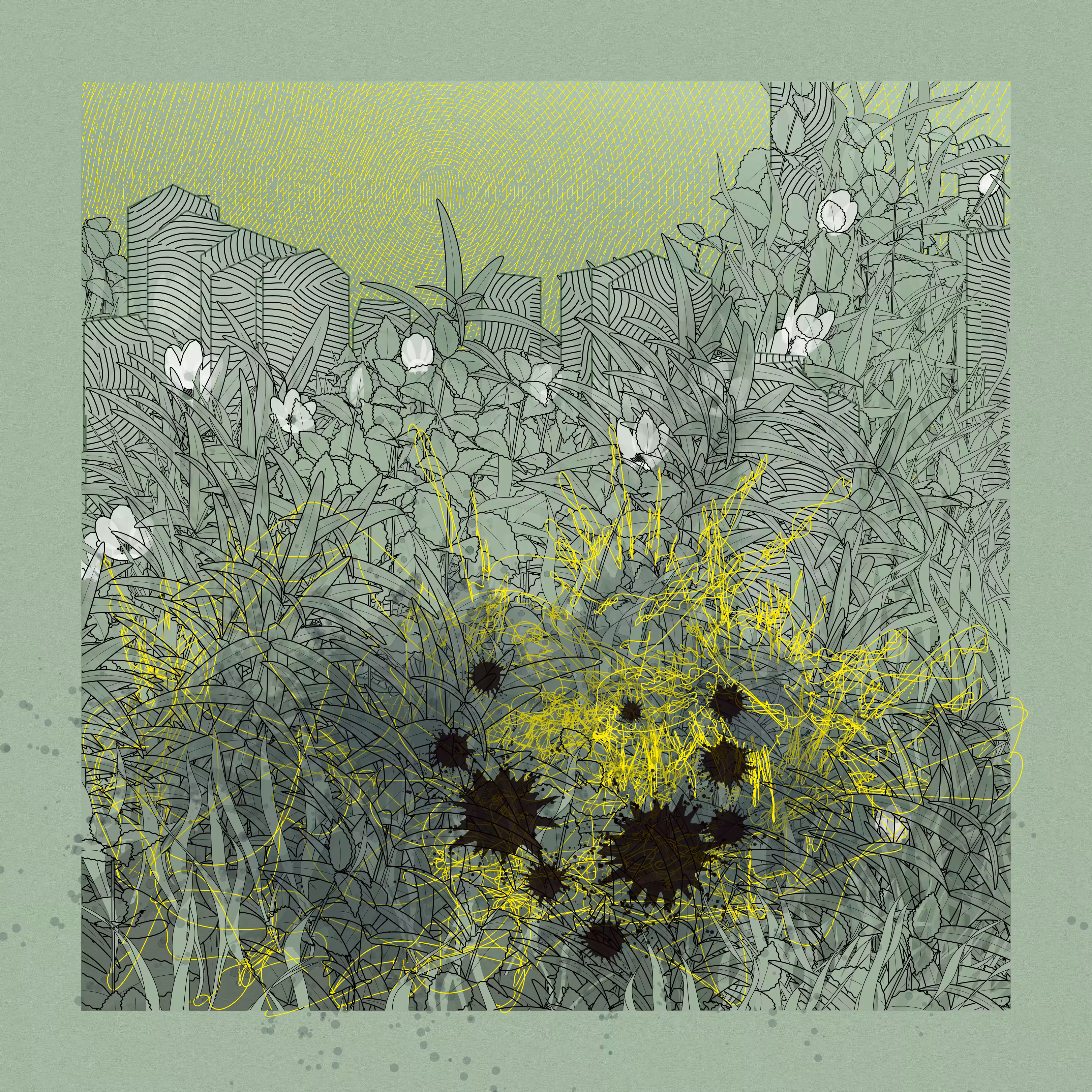 Landscape with Carbon Capture #4416