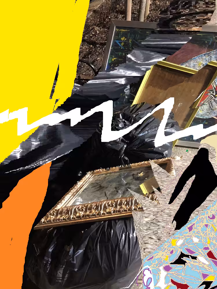 tRaSHaRt, LiTeRaLLy (Art + Poem) Deriv #4 #1