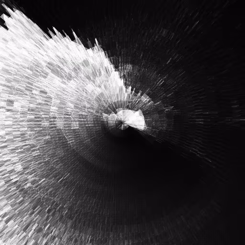 glass vortex dark spiral