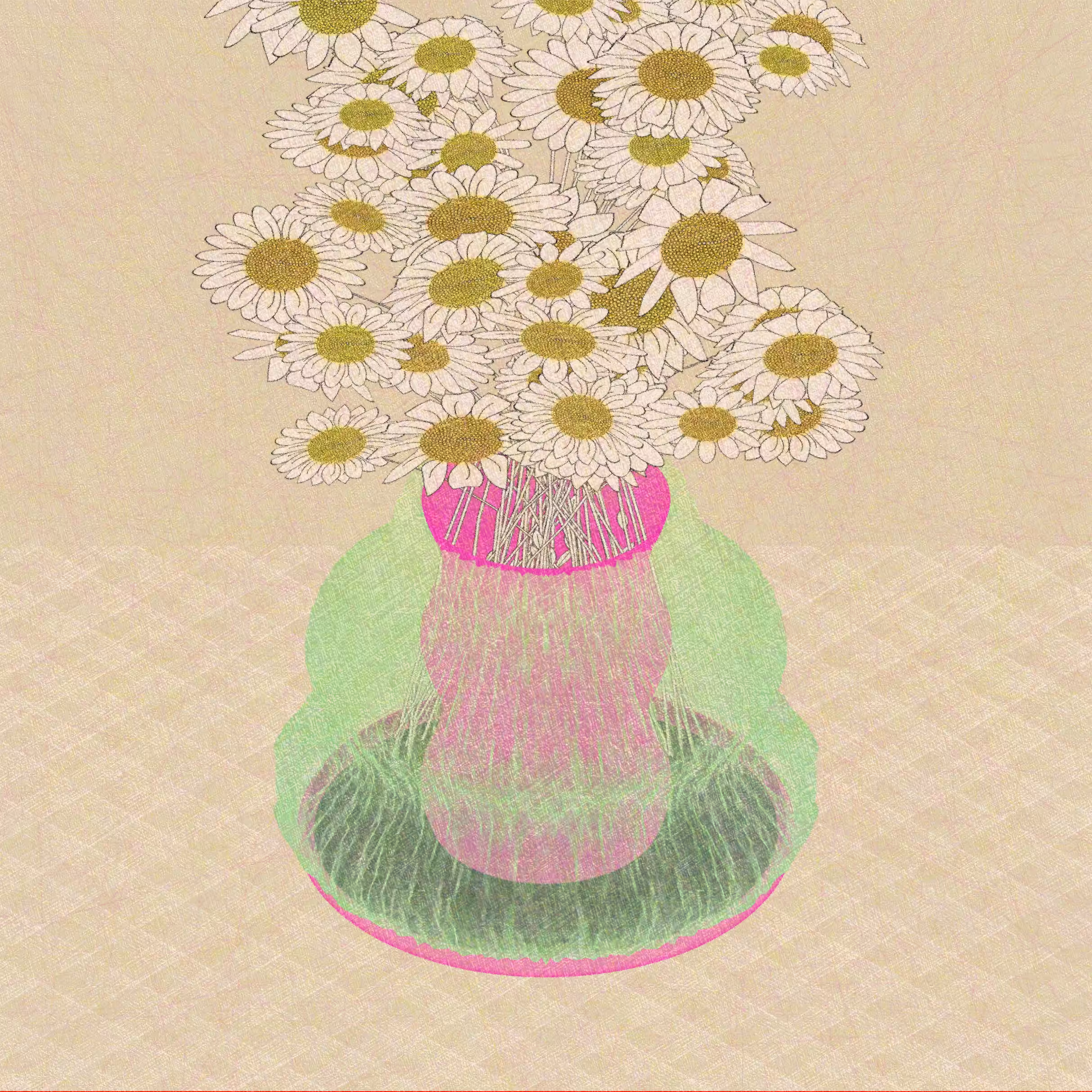 Vases and Daisies #53