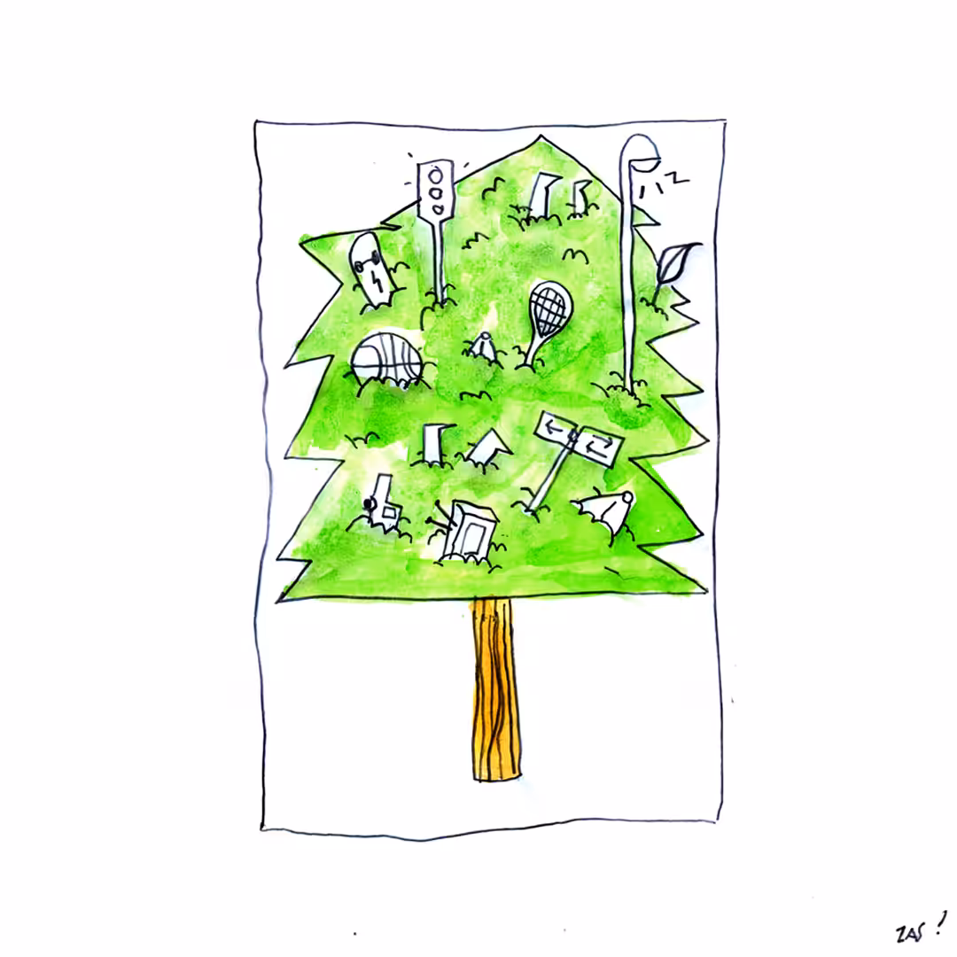 todo en el árbol