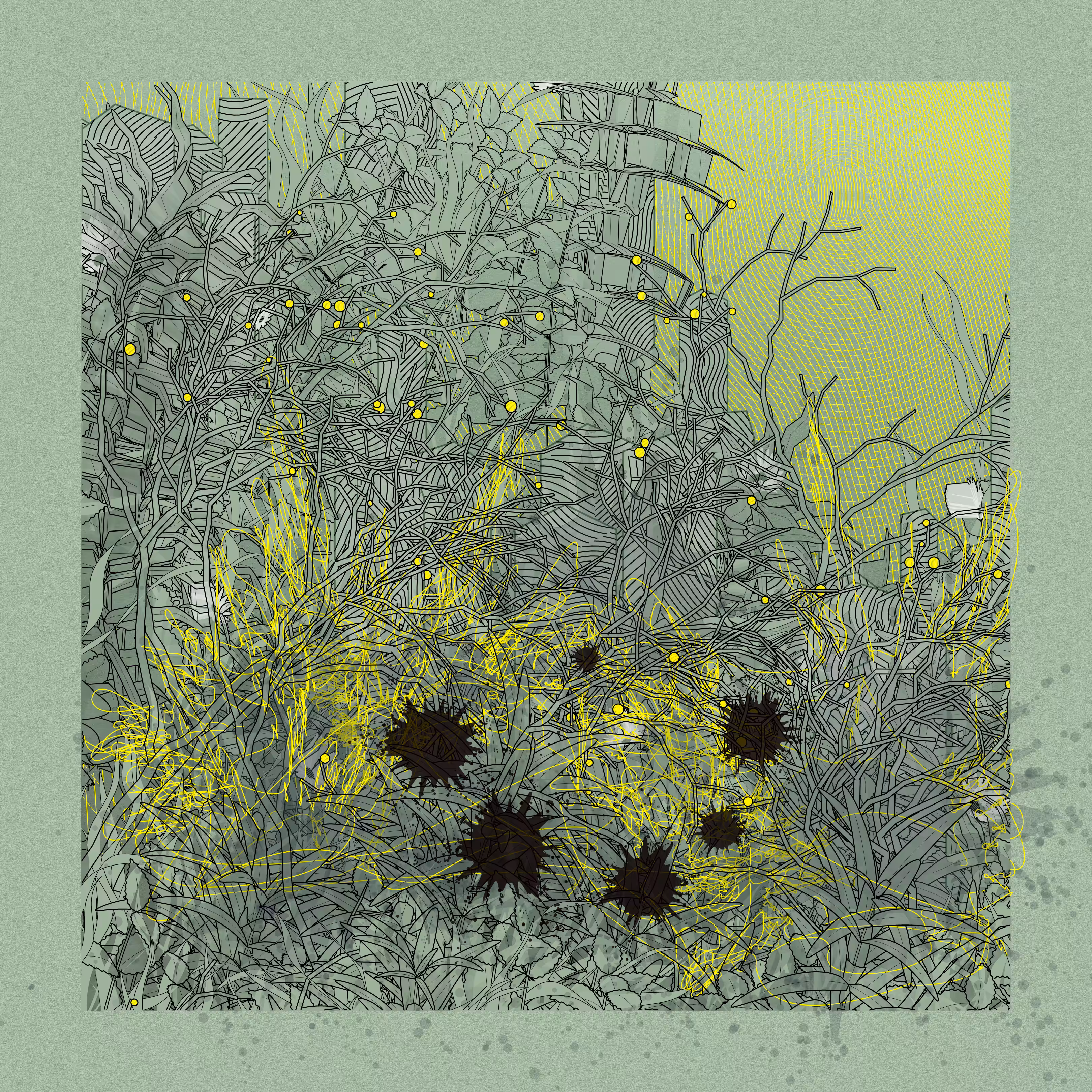 Landscape with Carbon Capture #7023