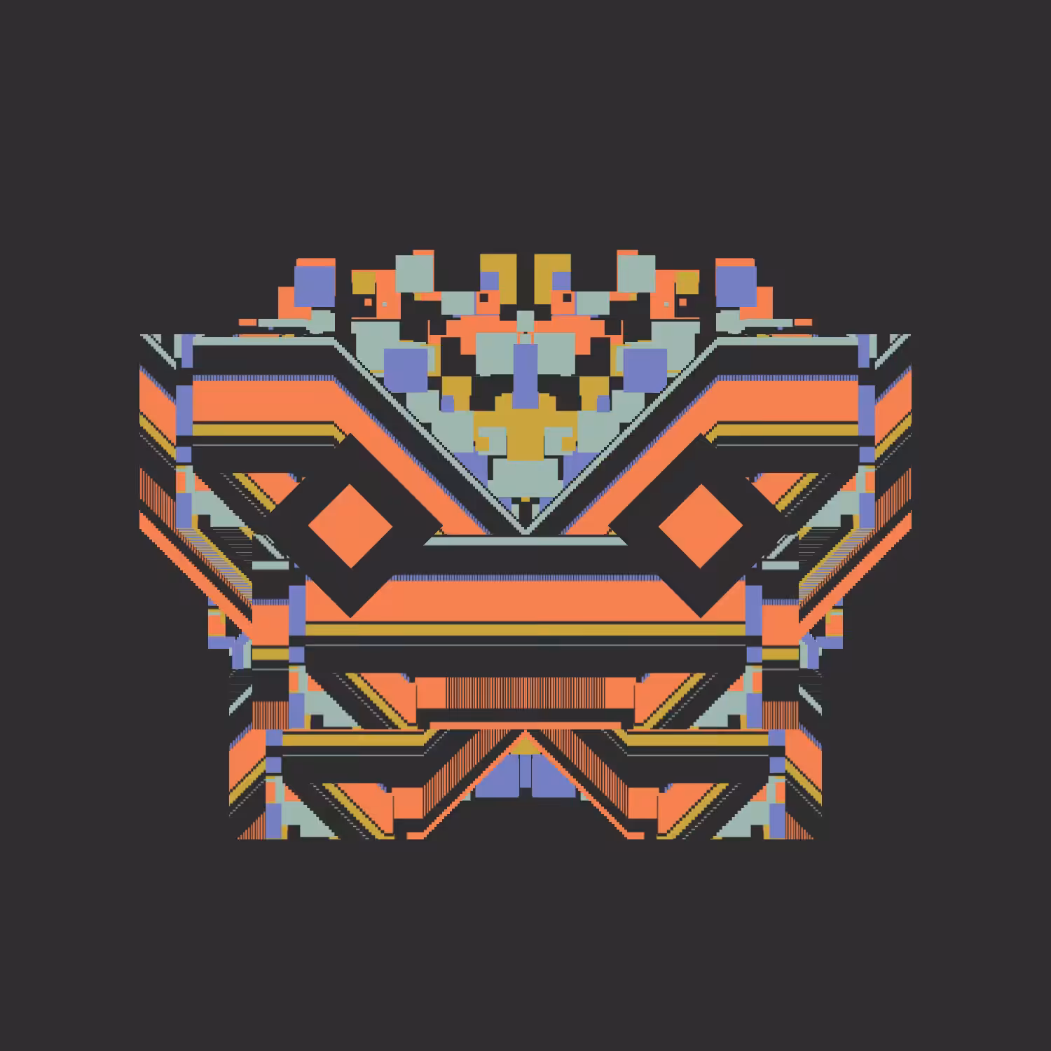 Glitchy Masks #38