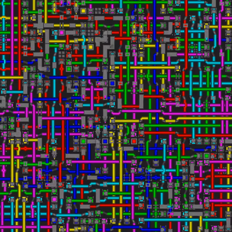 Liquid Chroma Labyrinth #19