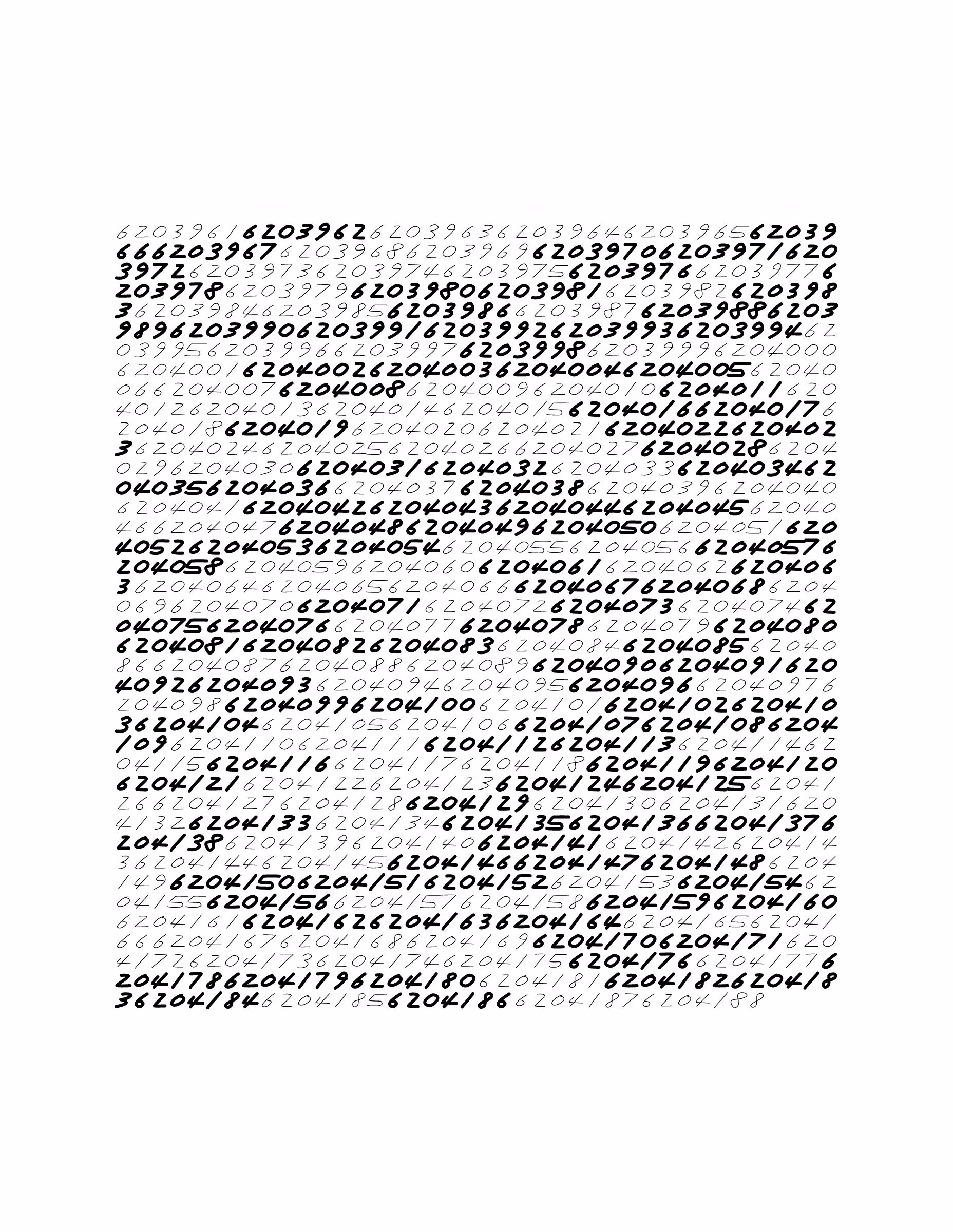 Endless (5,607,250 to Infinity) #1990