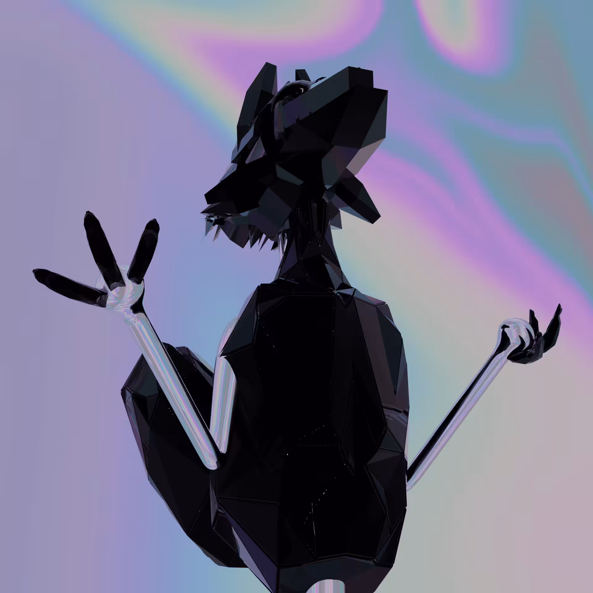 Obsidian Moon Watcher