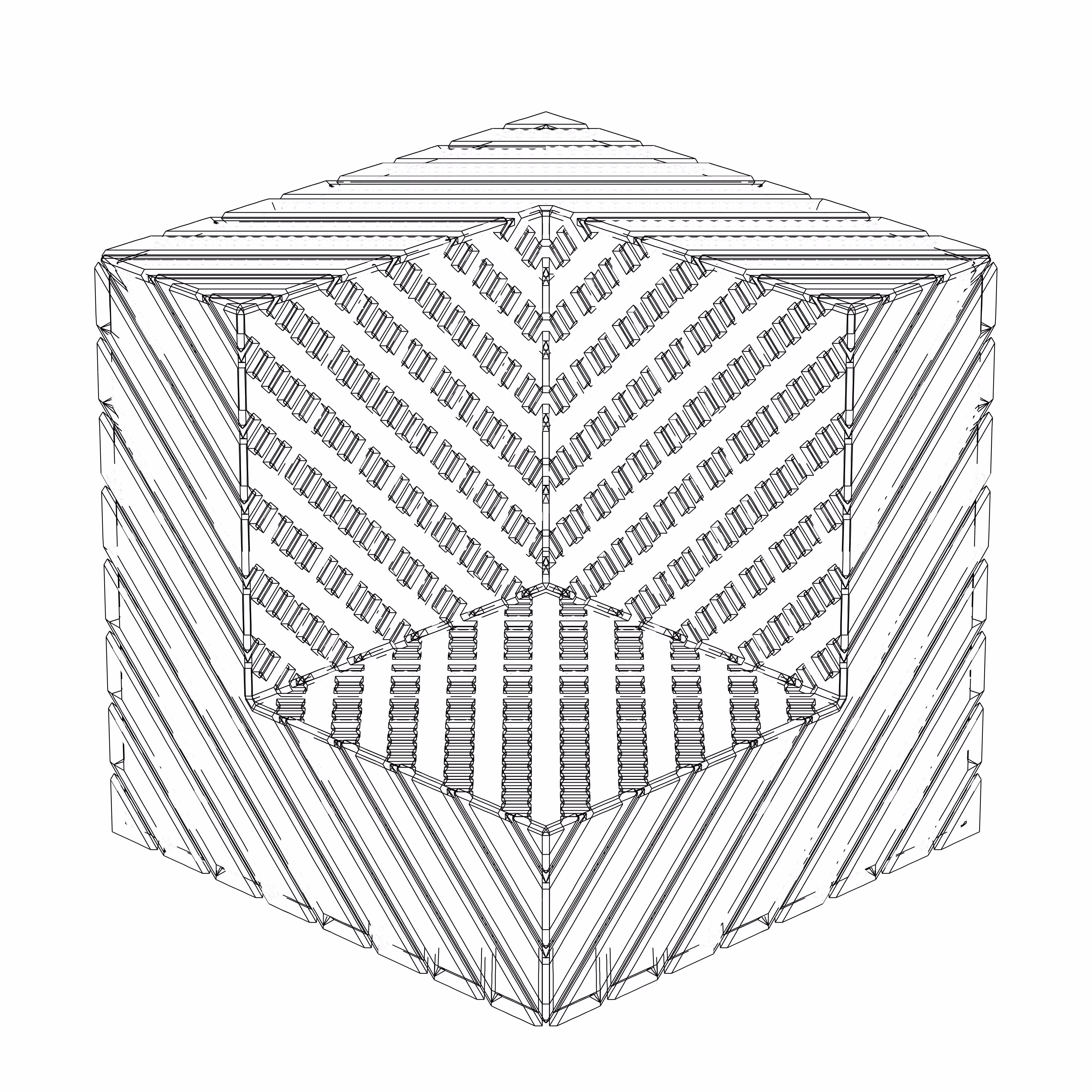 LL21 Alien Art Cube #365
