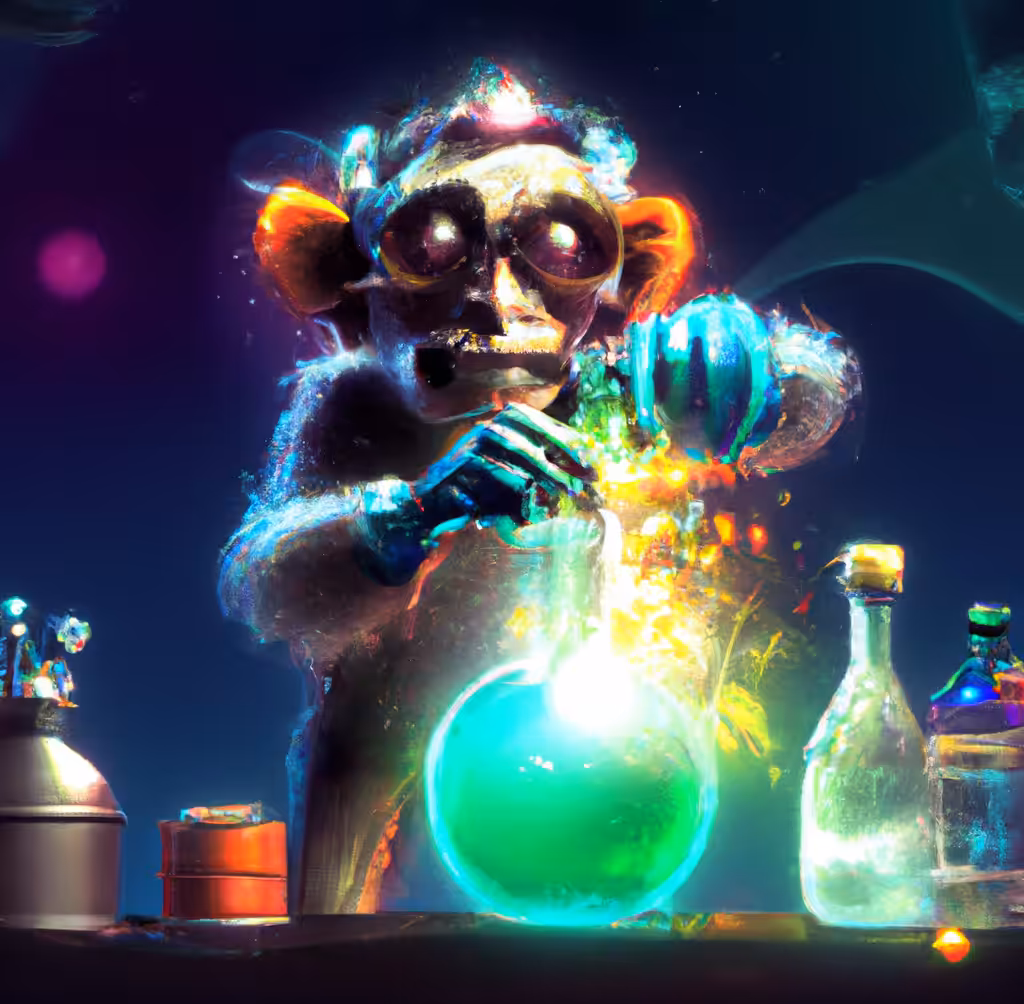 Xematia Mad Scientist Monkey #14