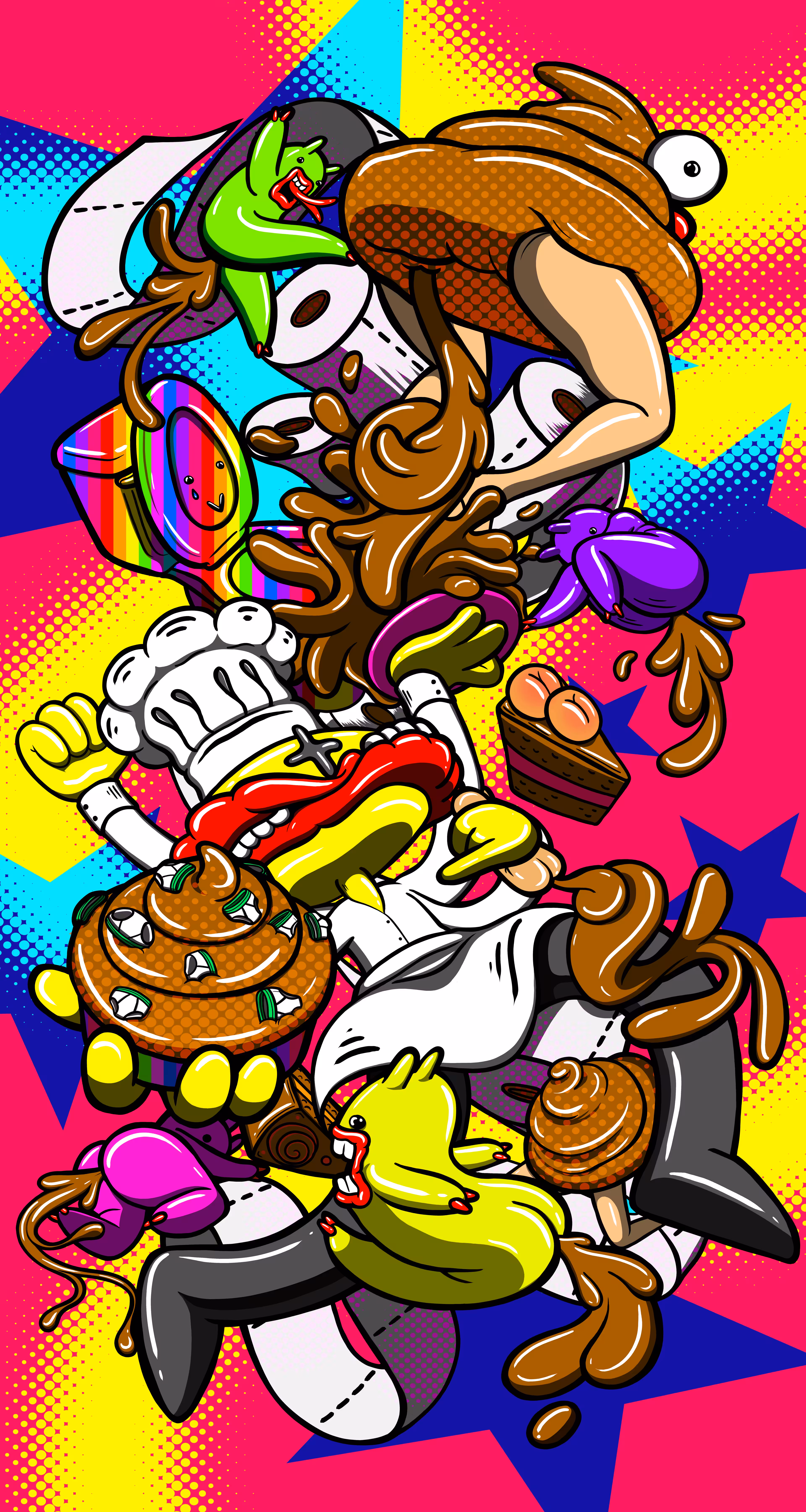 Poo cakes