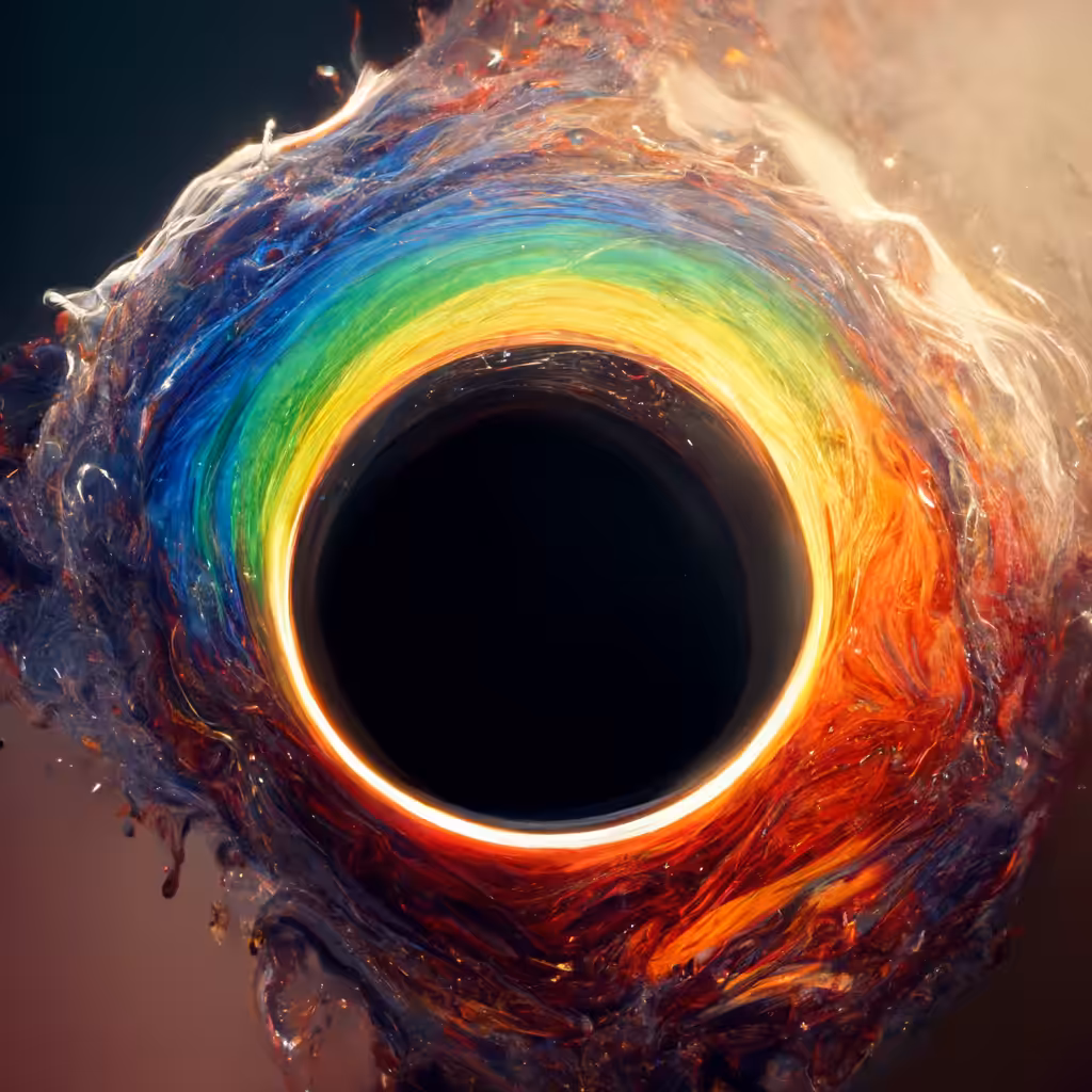 Rainbow Black Hole #2