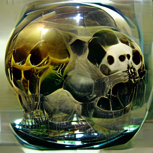 Skull in glass.02