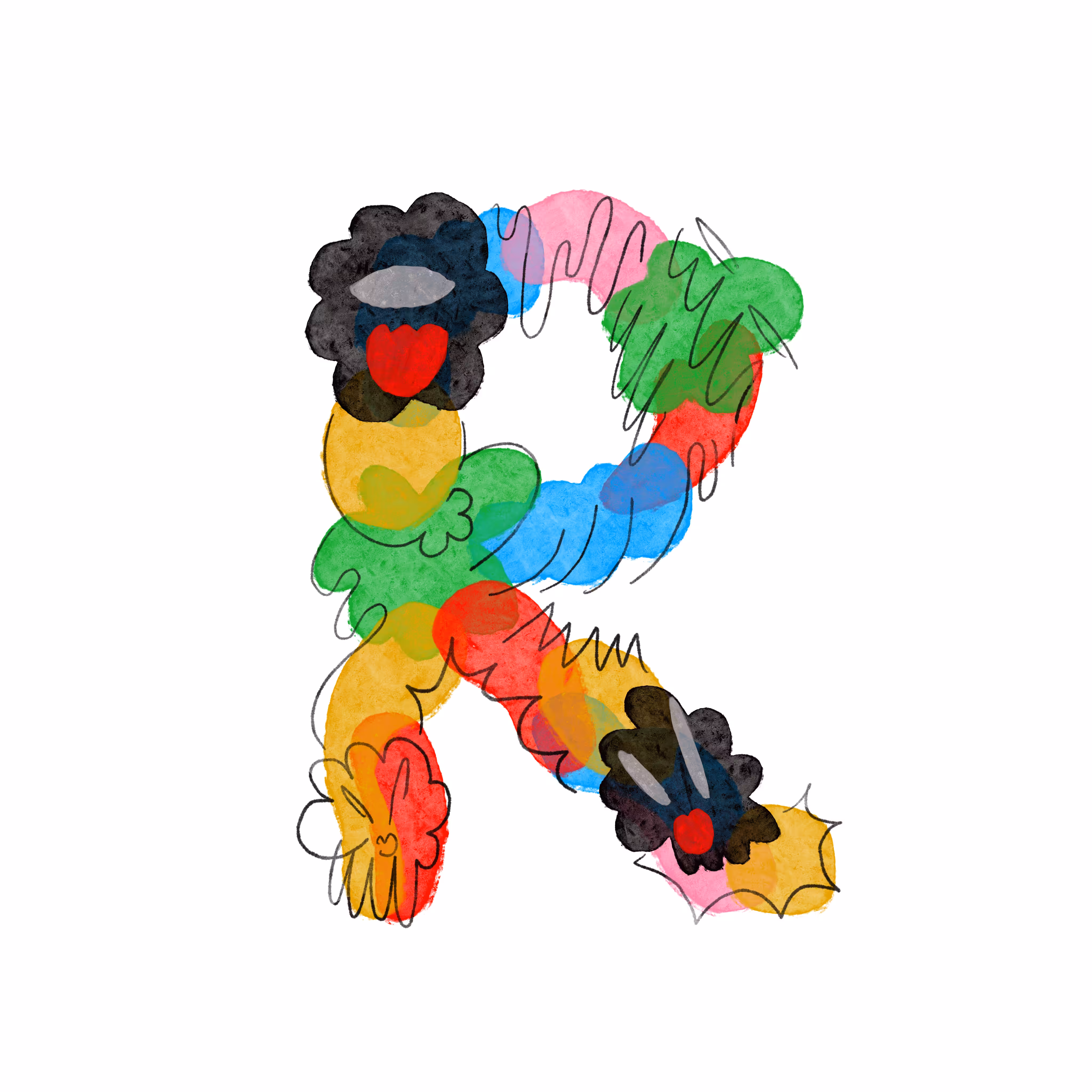 R