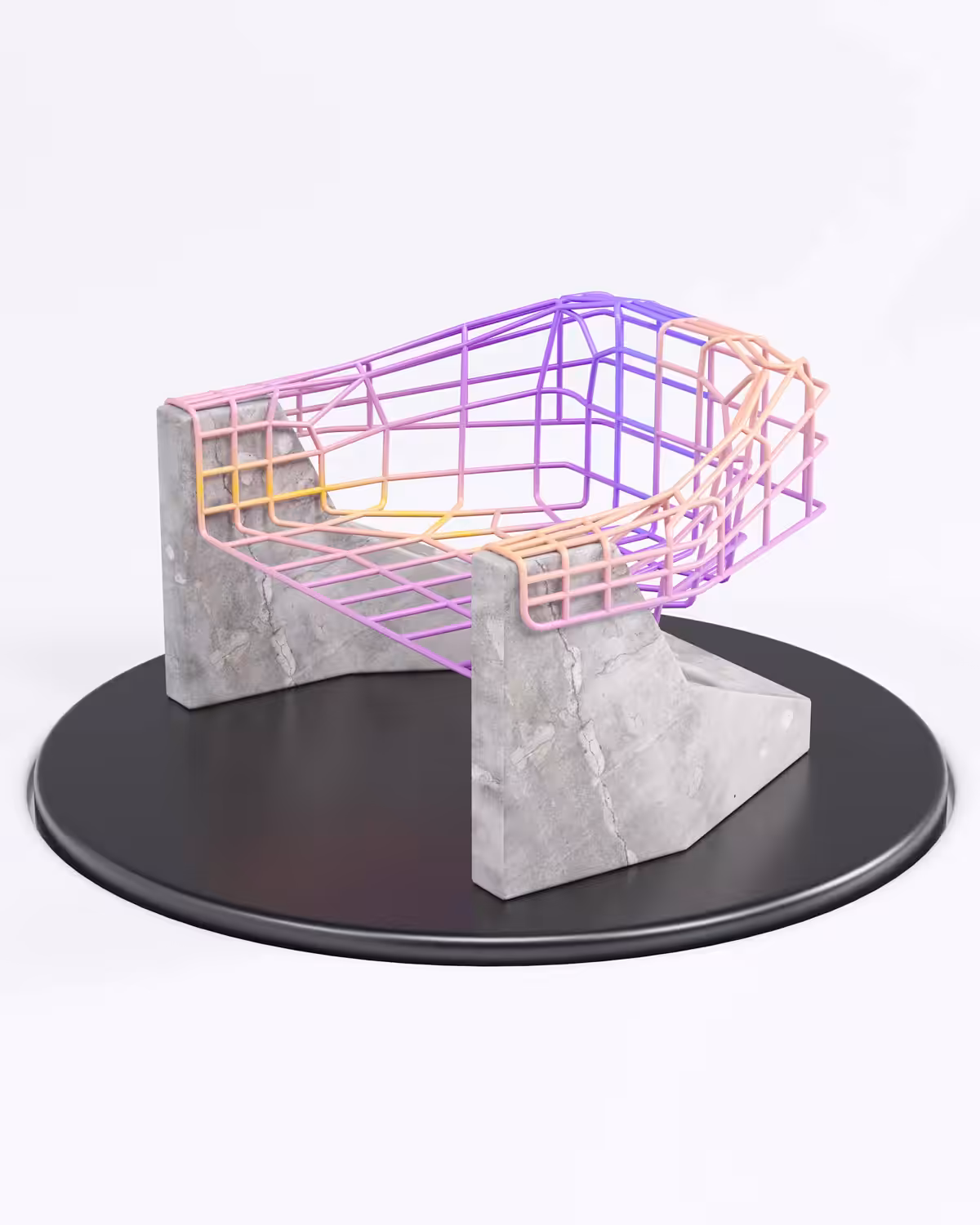 Stone Armchair