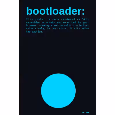bootloader: selfie #126