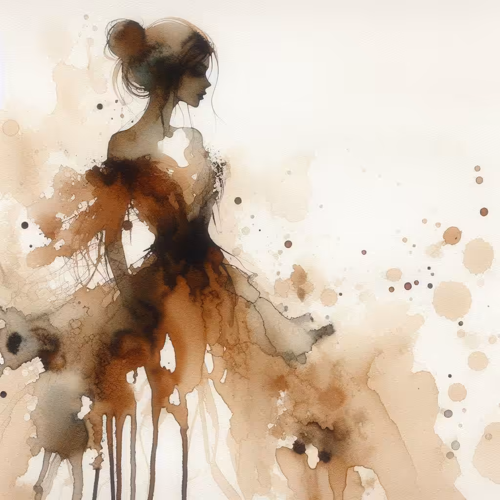 Grace in Coffee Tones