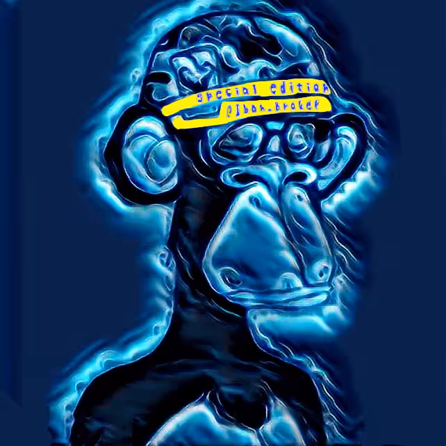 Blue Bored Ape Special Edition 