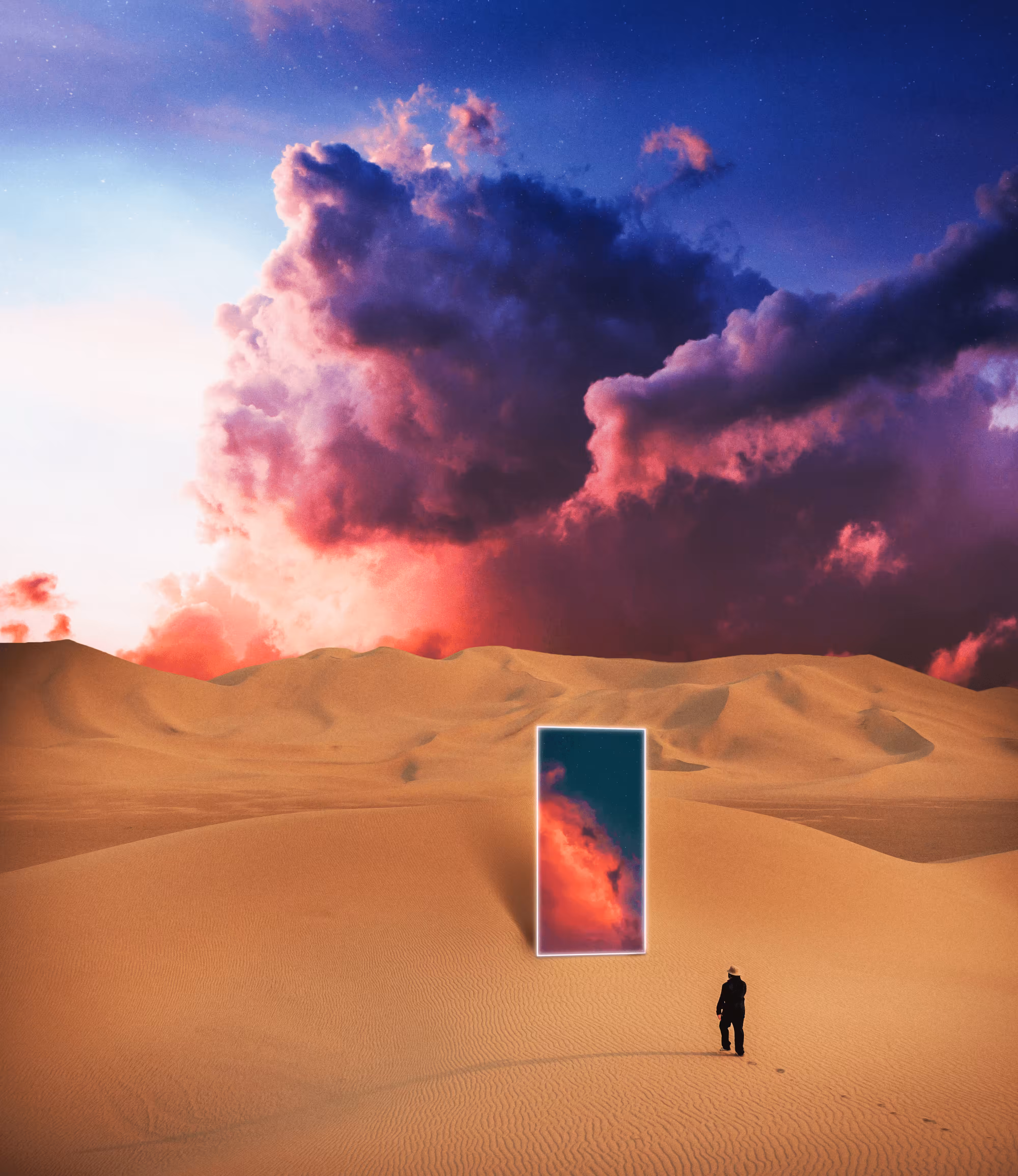 Door in the desert