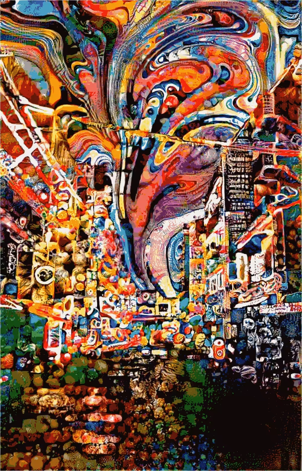 Psychedelic walk