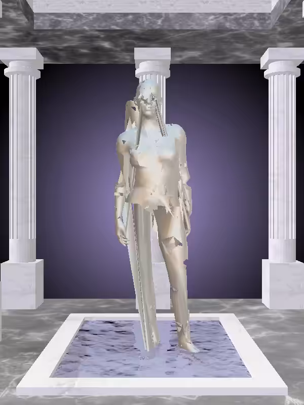 The Plotting Silver Haze Woman #689