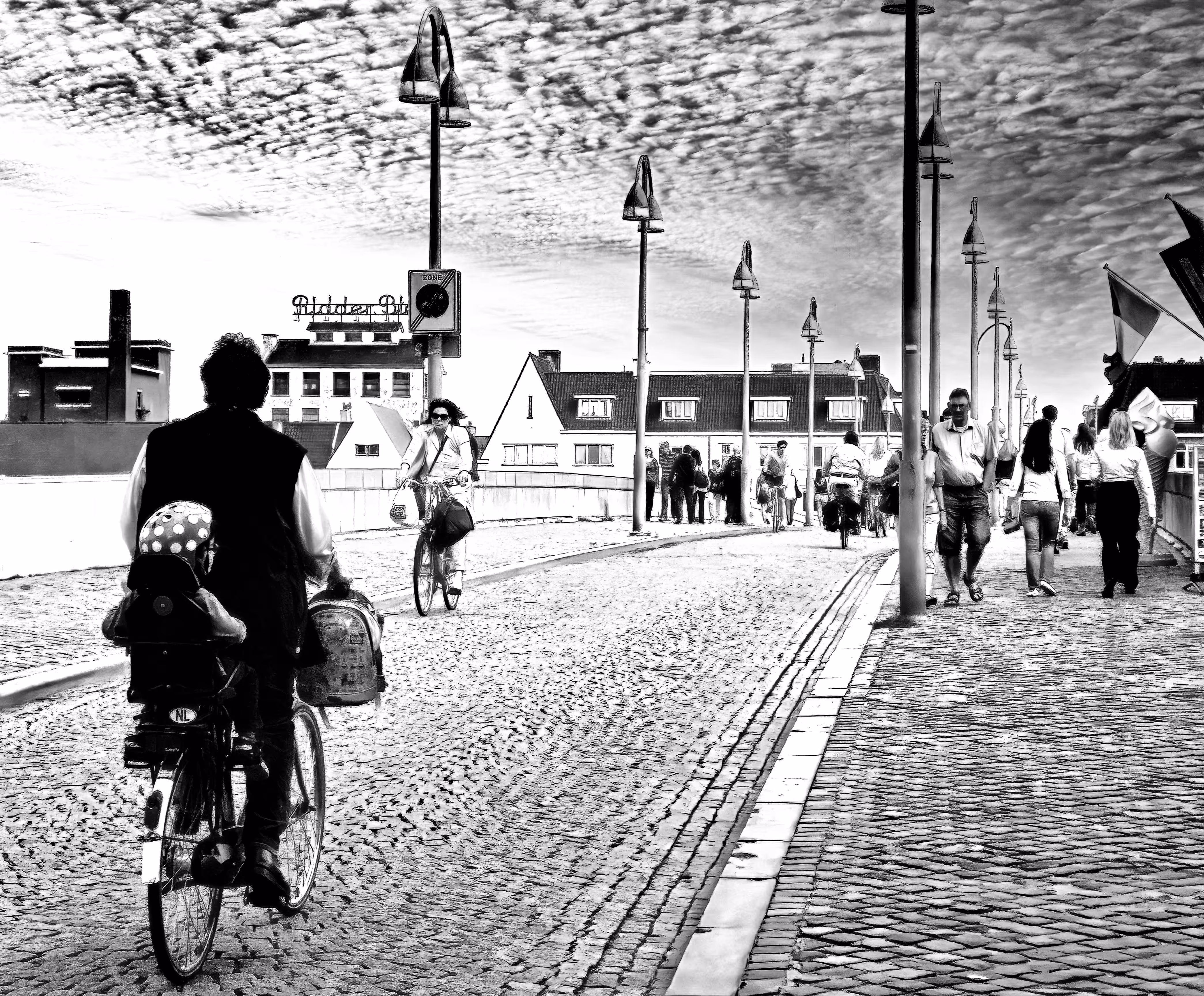 Cyclists in Maastricht