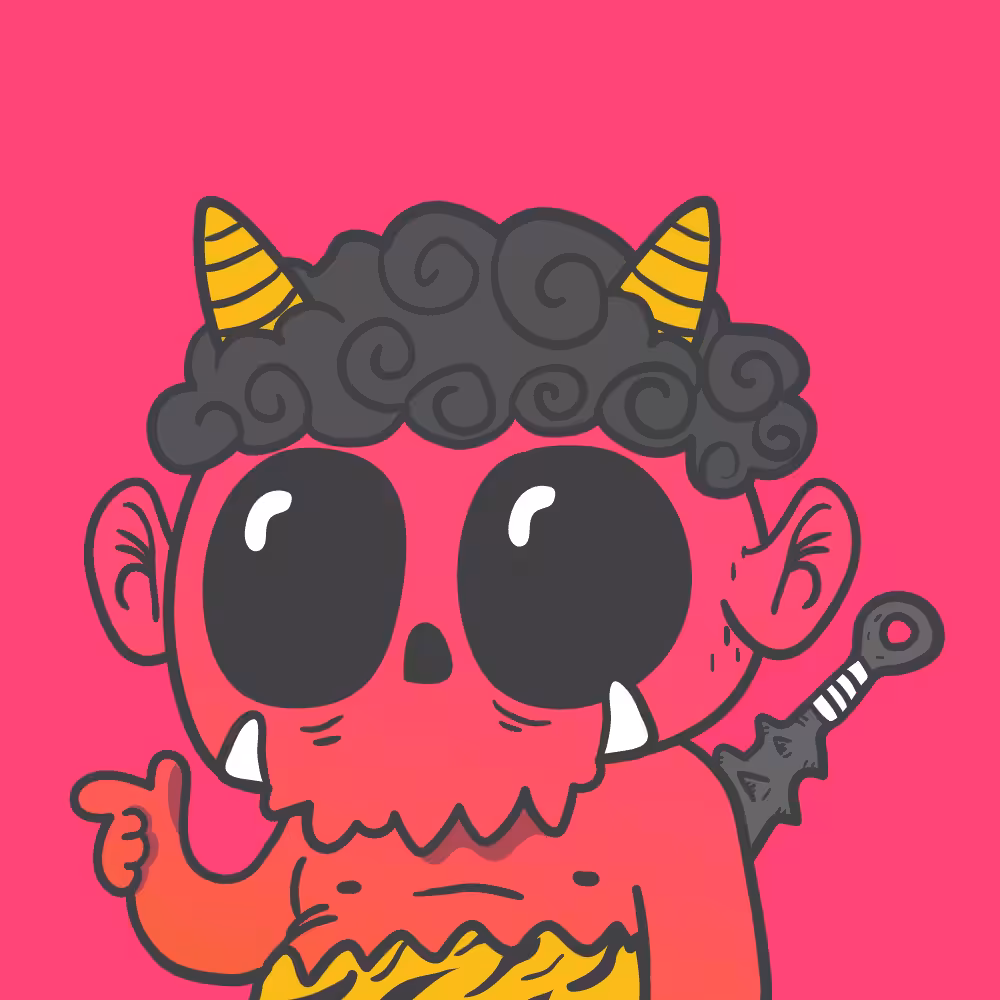 Kiddy xoxo "ONI RED"