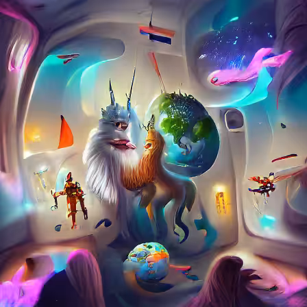 Space fantasy creatures #4