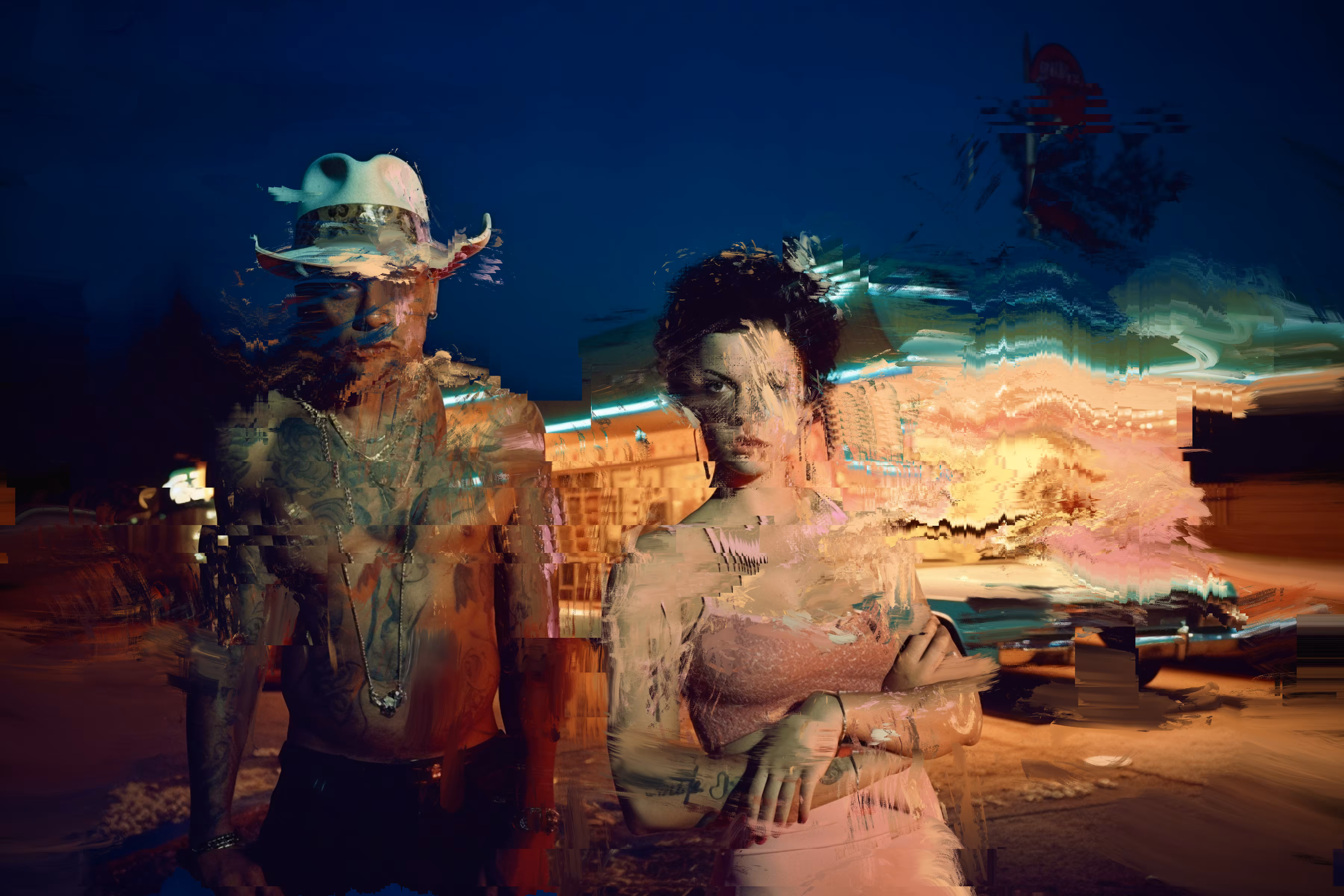 Cowboy and Wife