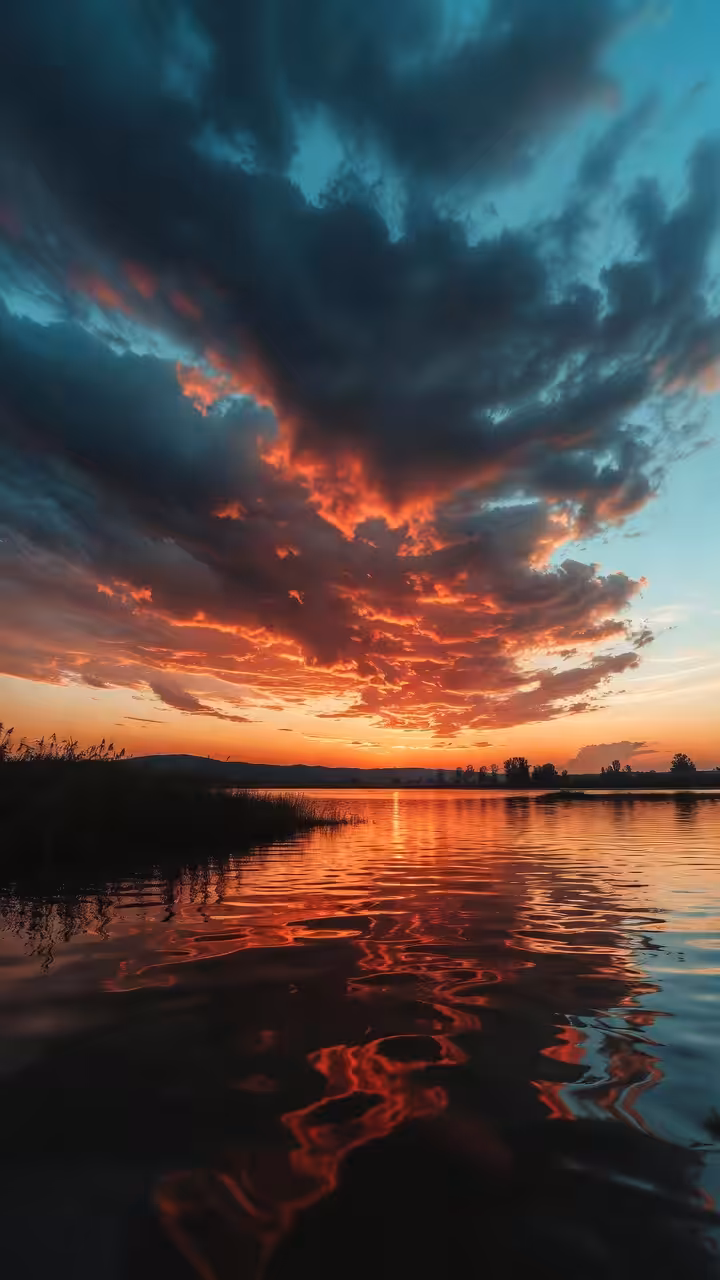 Dreamy sunset