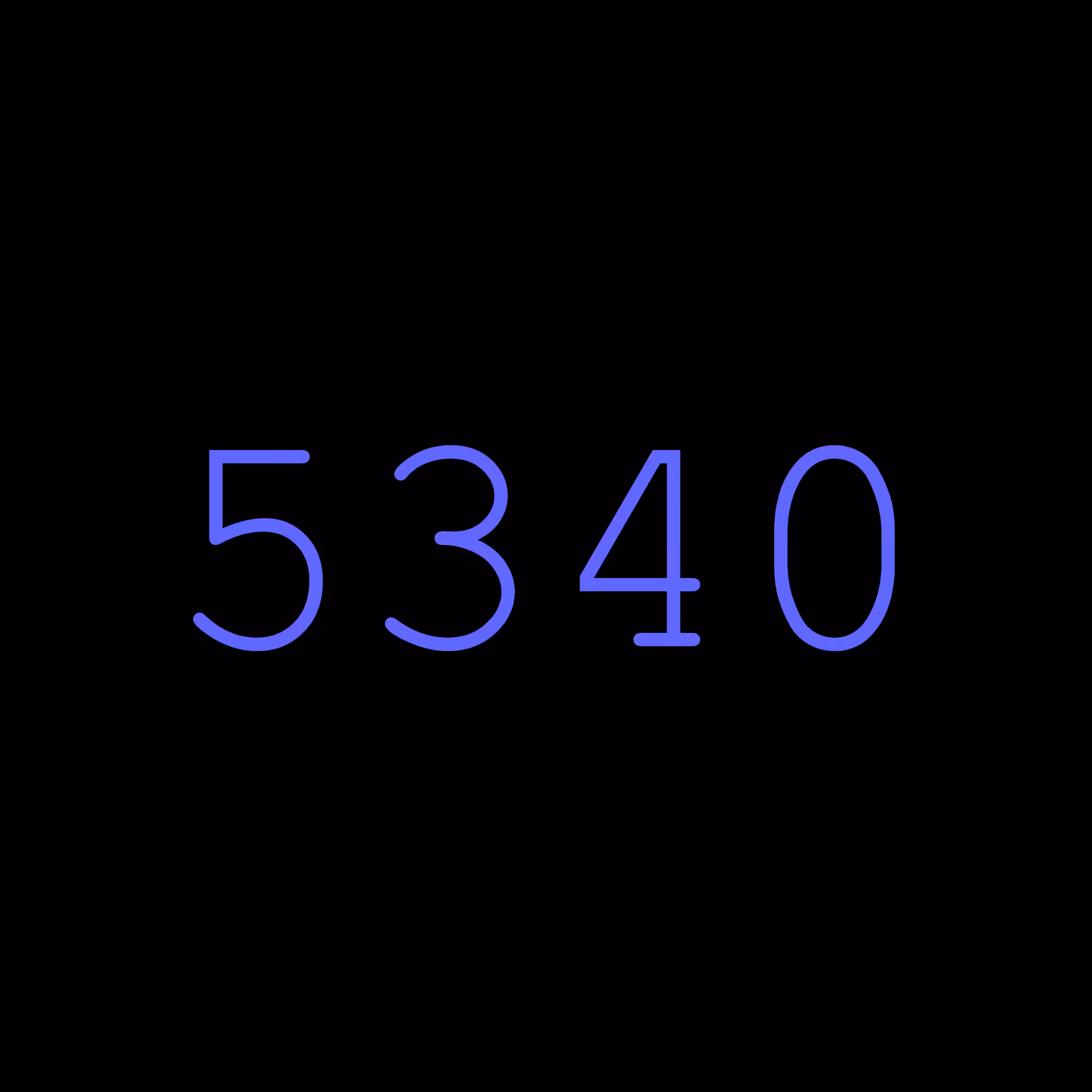 5340