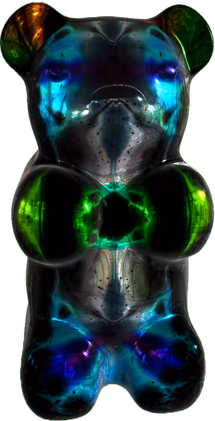 LSD Gummy Bear PFP B-Sides AR Model #93