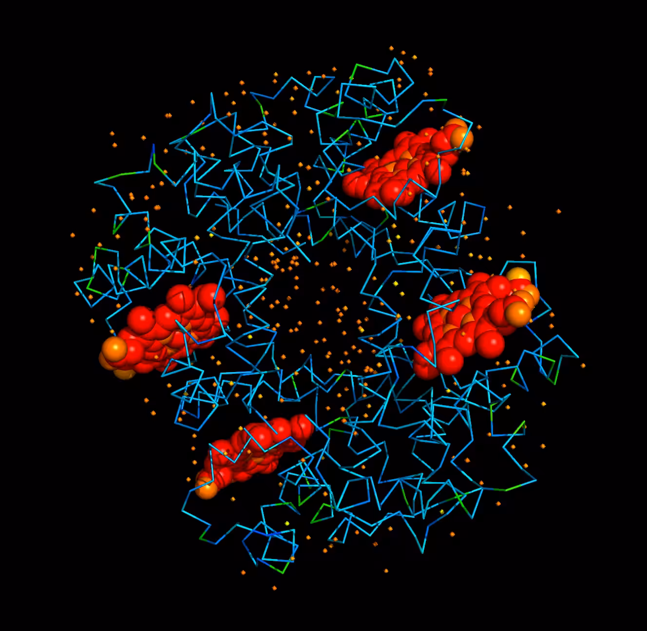 Hemoglobin campfire