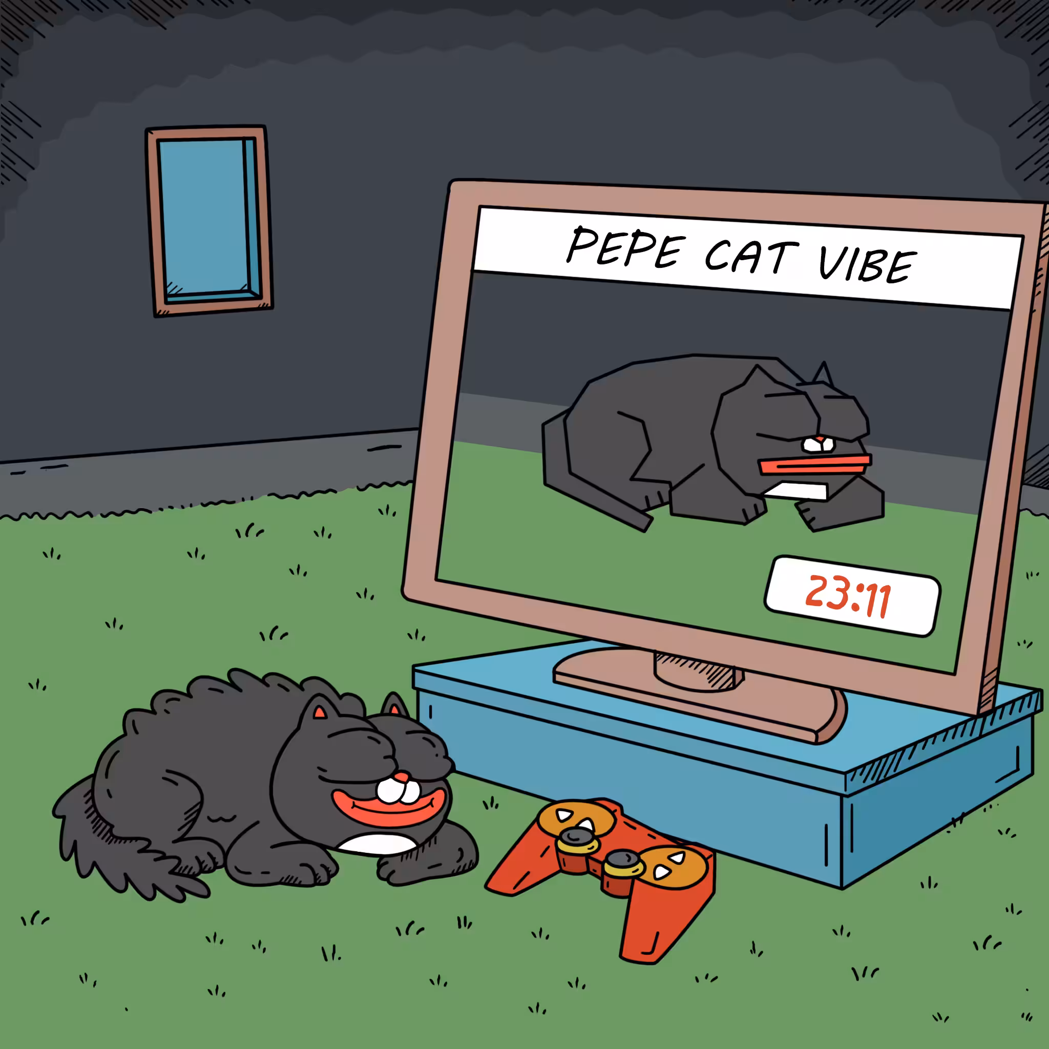 Pepe cat vibe