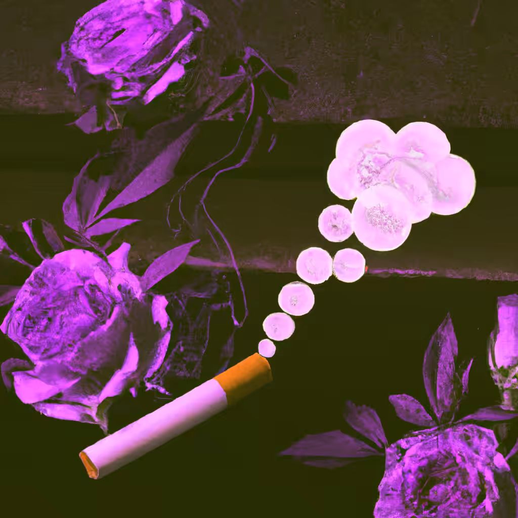 Vanitas Lavender Rose | Glitch